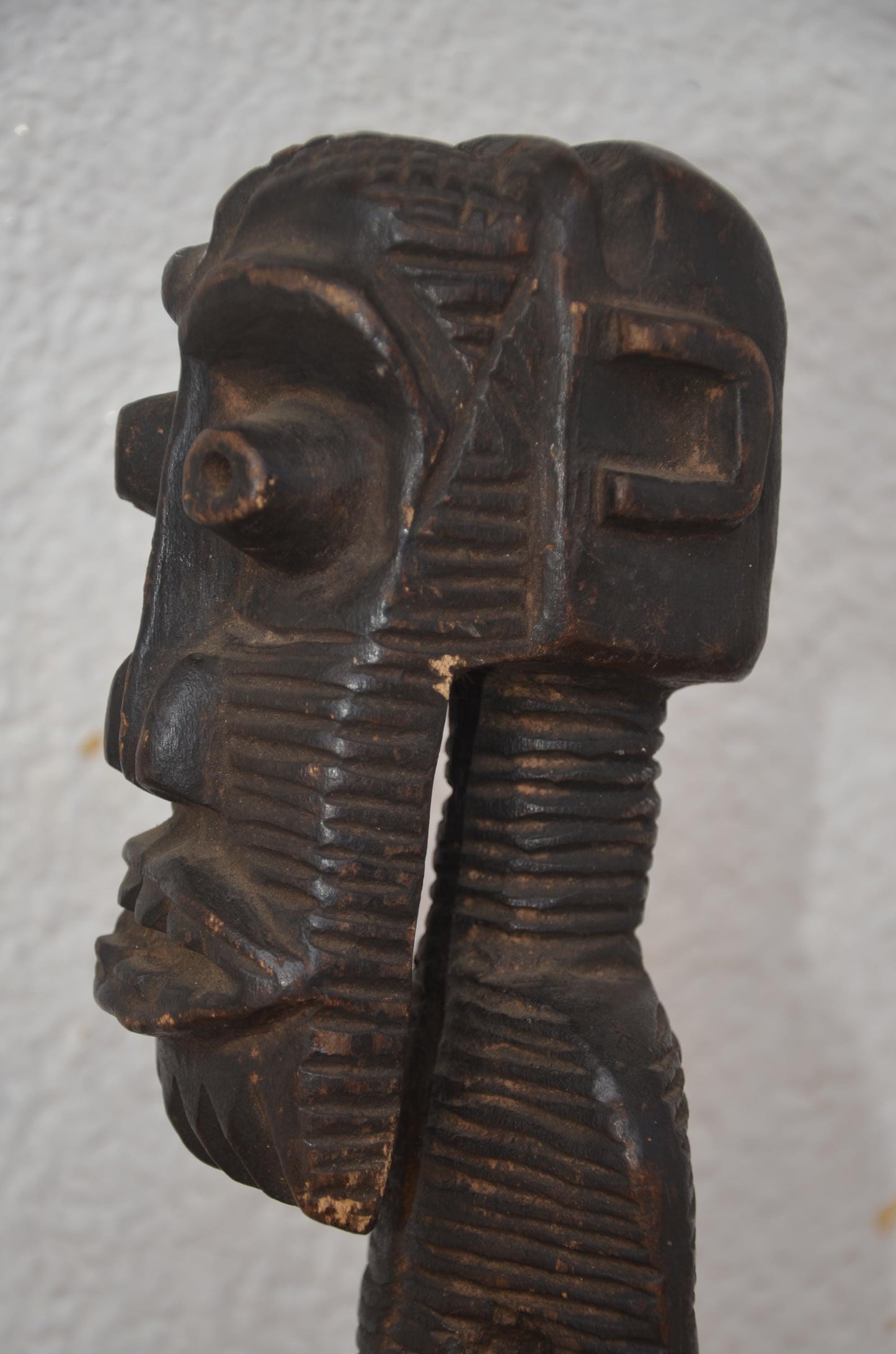 Songye Nkisi Congo Statue | African Power Figure | Tribal Wood Sculpture