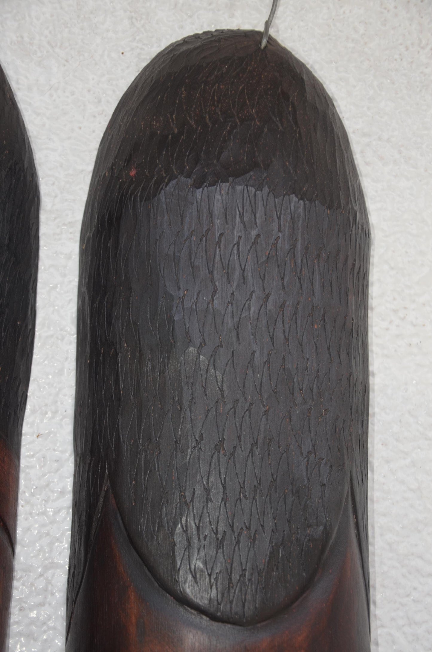 Bacyaba Couple Figure Rwanda | African Wood Sculpture | Tribal Love Statu