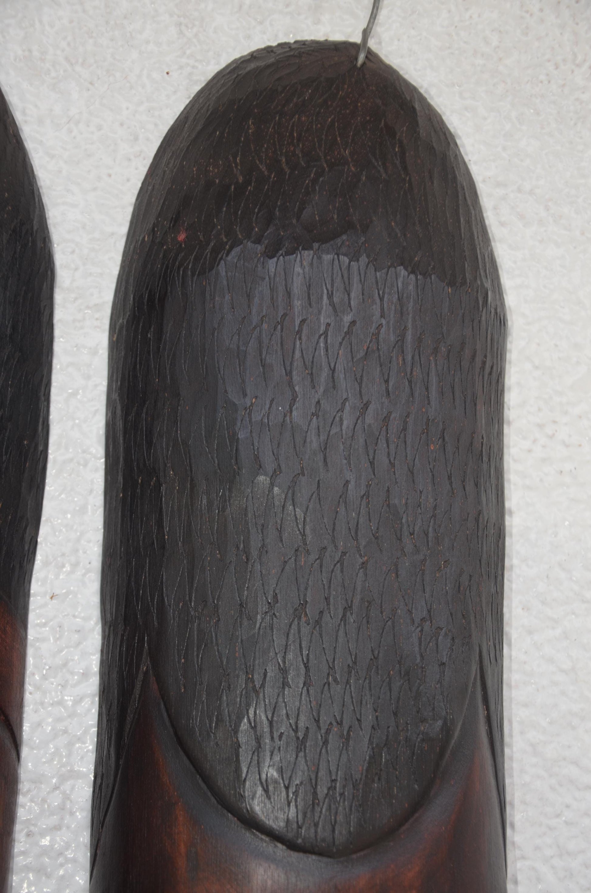Bacyaba Couple Figure Rwanda | African Wood Sculpture | Tribal Love Statu