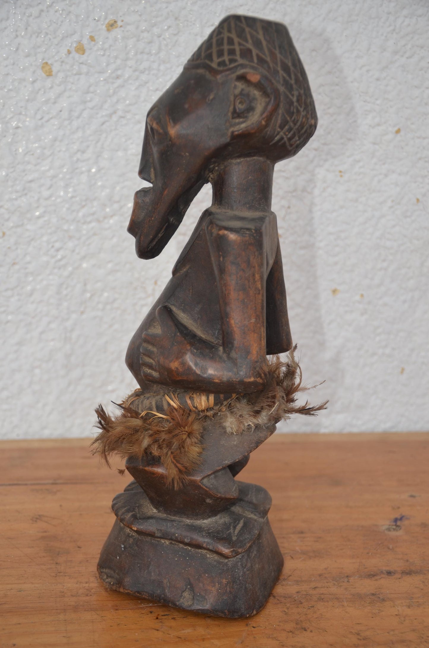 Songye Nkisi Fetish Figure | African Tribal Sculpture | Congo Wood Statue