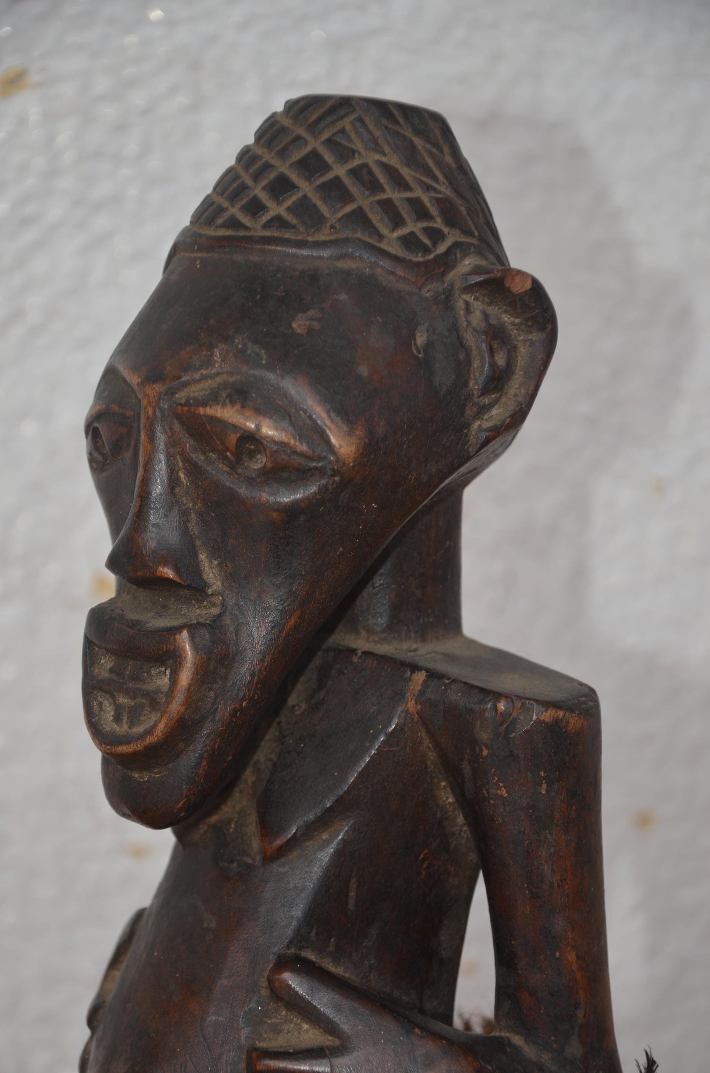 Songye Nkisi Fetish Figure | African Tribal Sculpture | Congo Wood Statue
