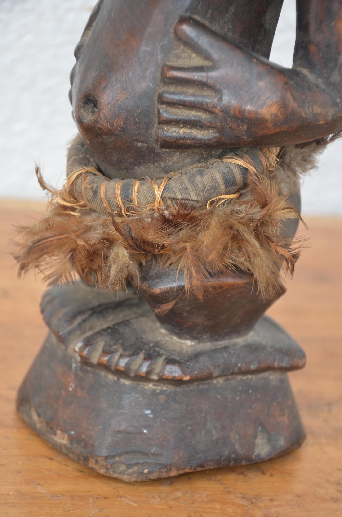 Songye Nkisi Fetish Figure | African Tribal Sculpture | Congo Wood Statue