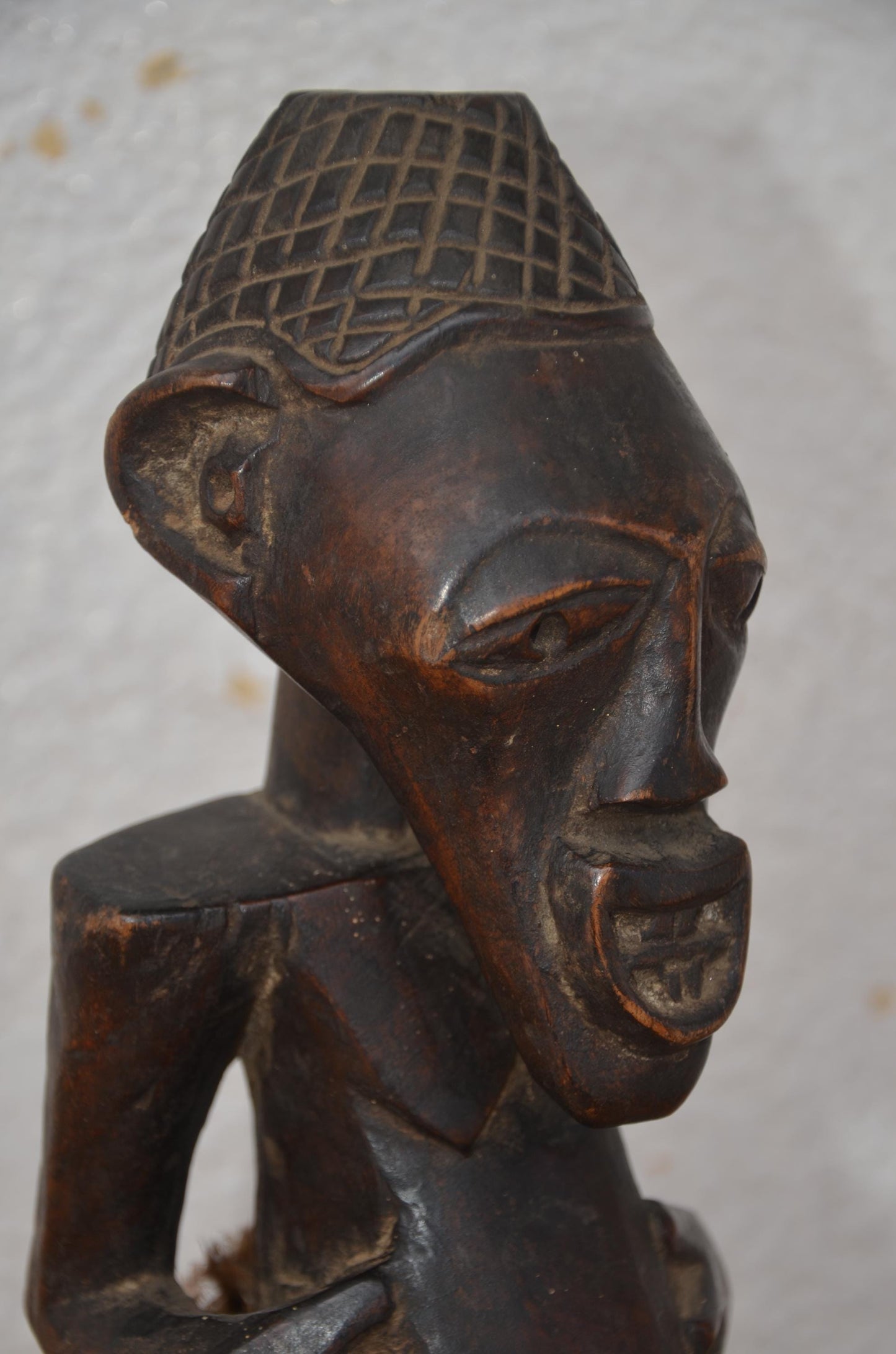 Songye Nkisi Fetish Figure | African Tribal Sculpture | Congo Wood Statue