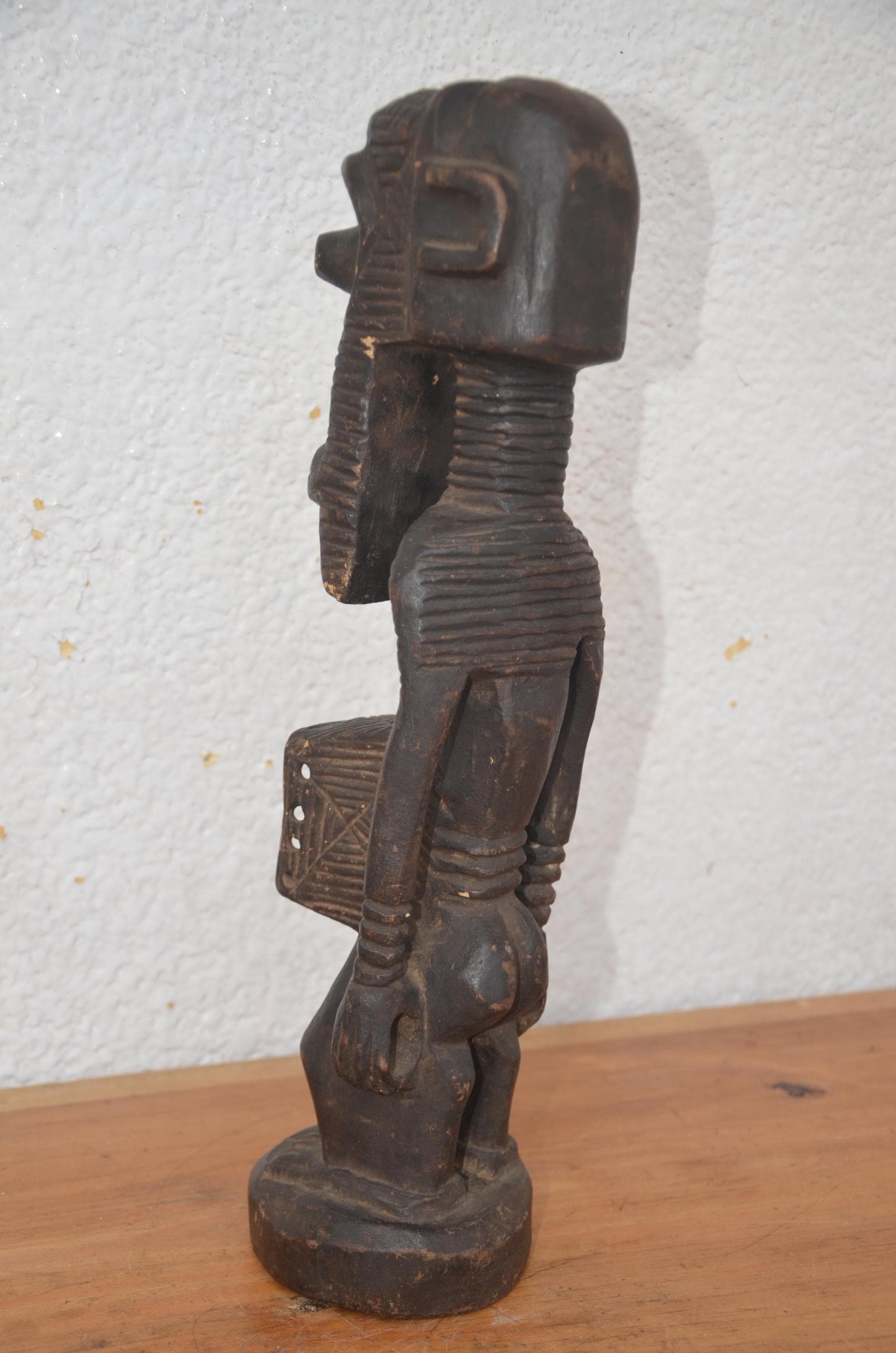 Songye Nkisi Congo Statue | African Power Figure | Tribal Wood Sculpture