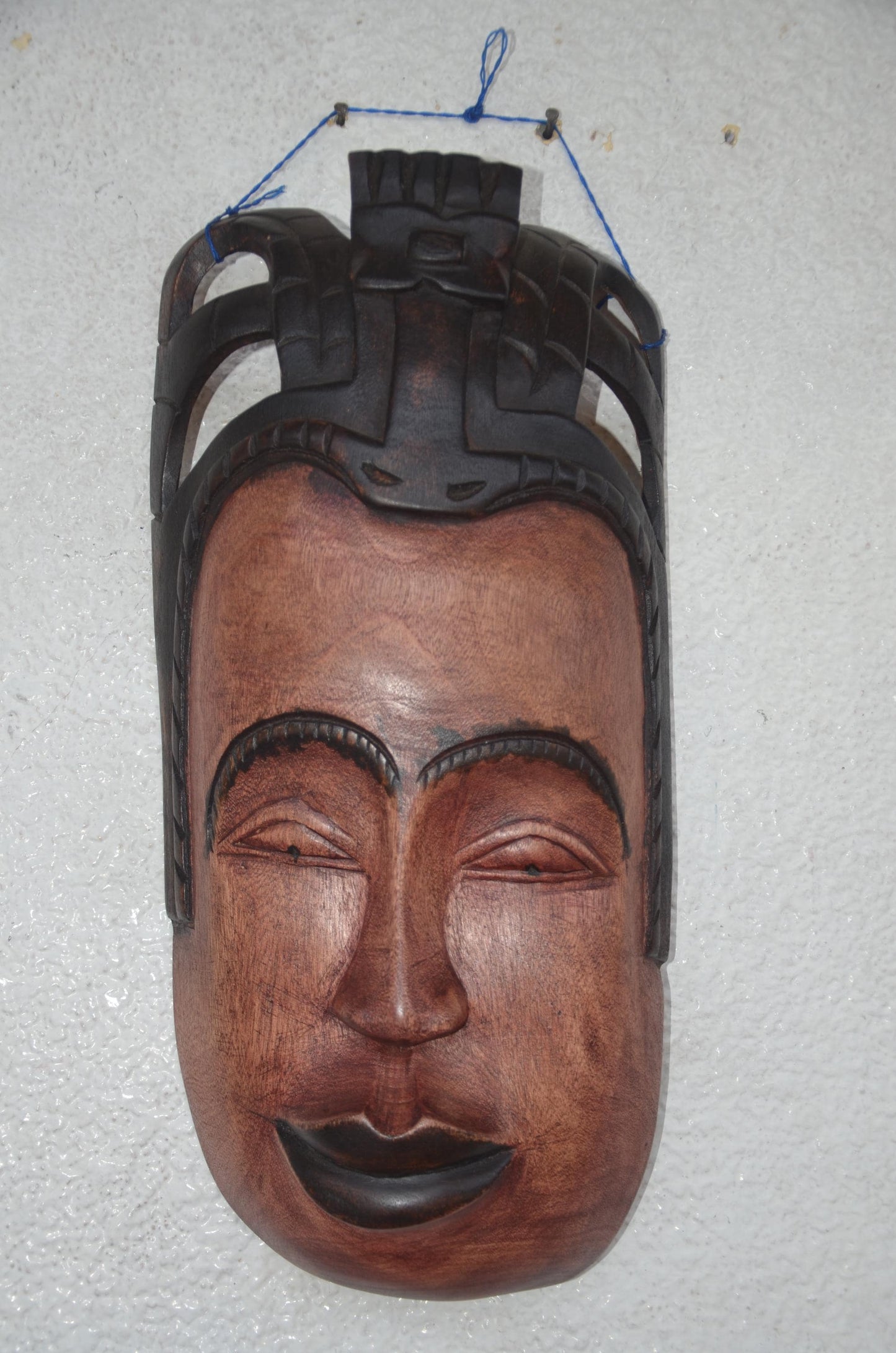 Basinga Kingdom King Crown | African Royal Headdress | Tribal Woven Art