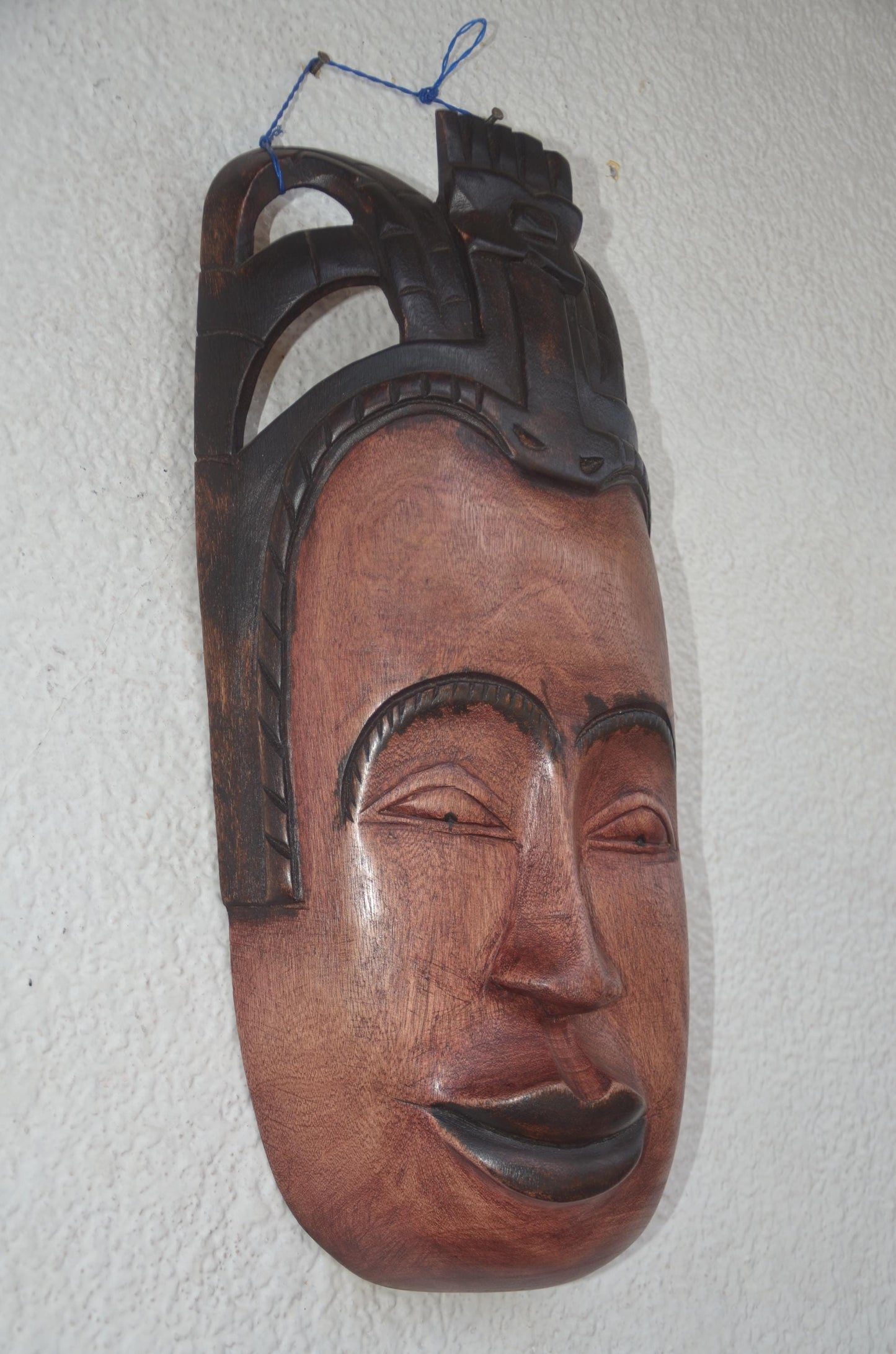 Basinga Kingdom King Crown | African Royal Headdress | Tribal Woven Art