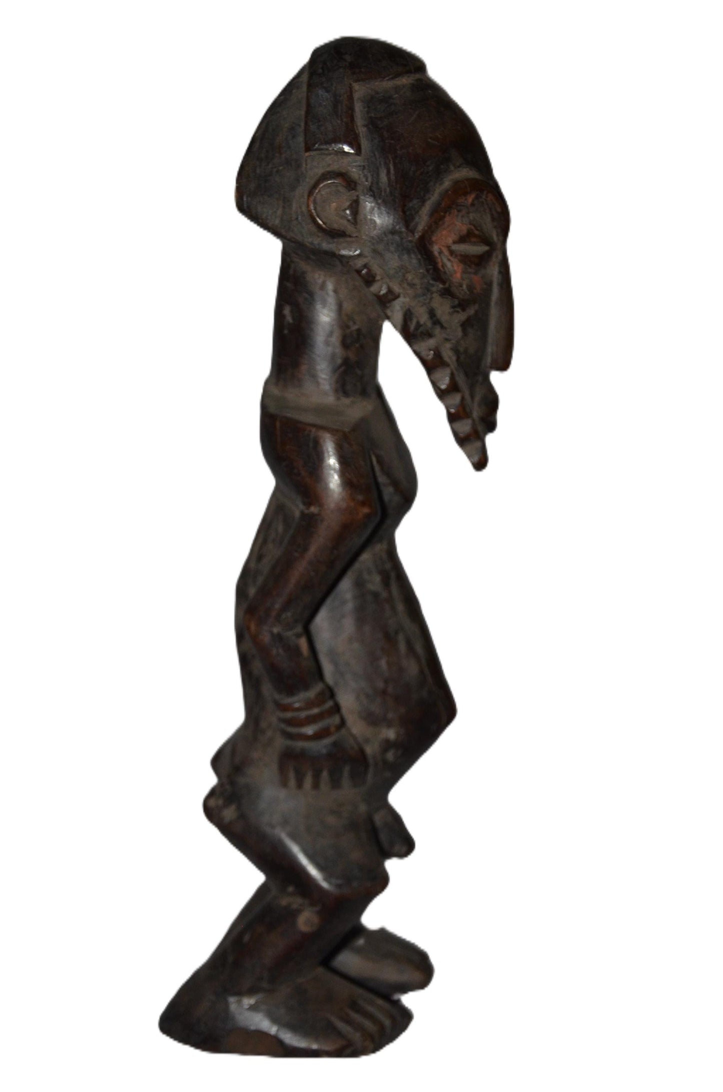Lega Iginga Ancestor Figure DRC | African Wood Sculpture | Congo Tribal Statue