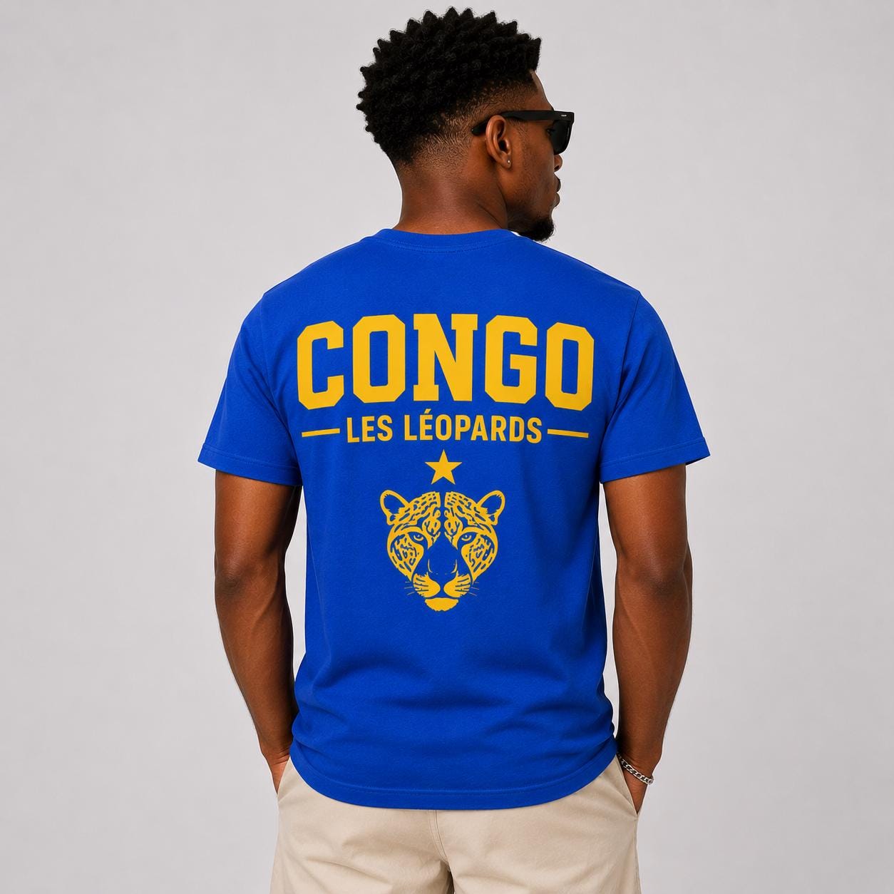 DR Congo Football Shirt Hat Set | Les Léopards Fan Apparel