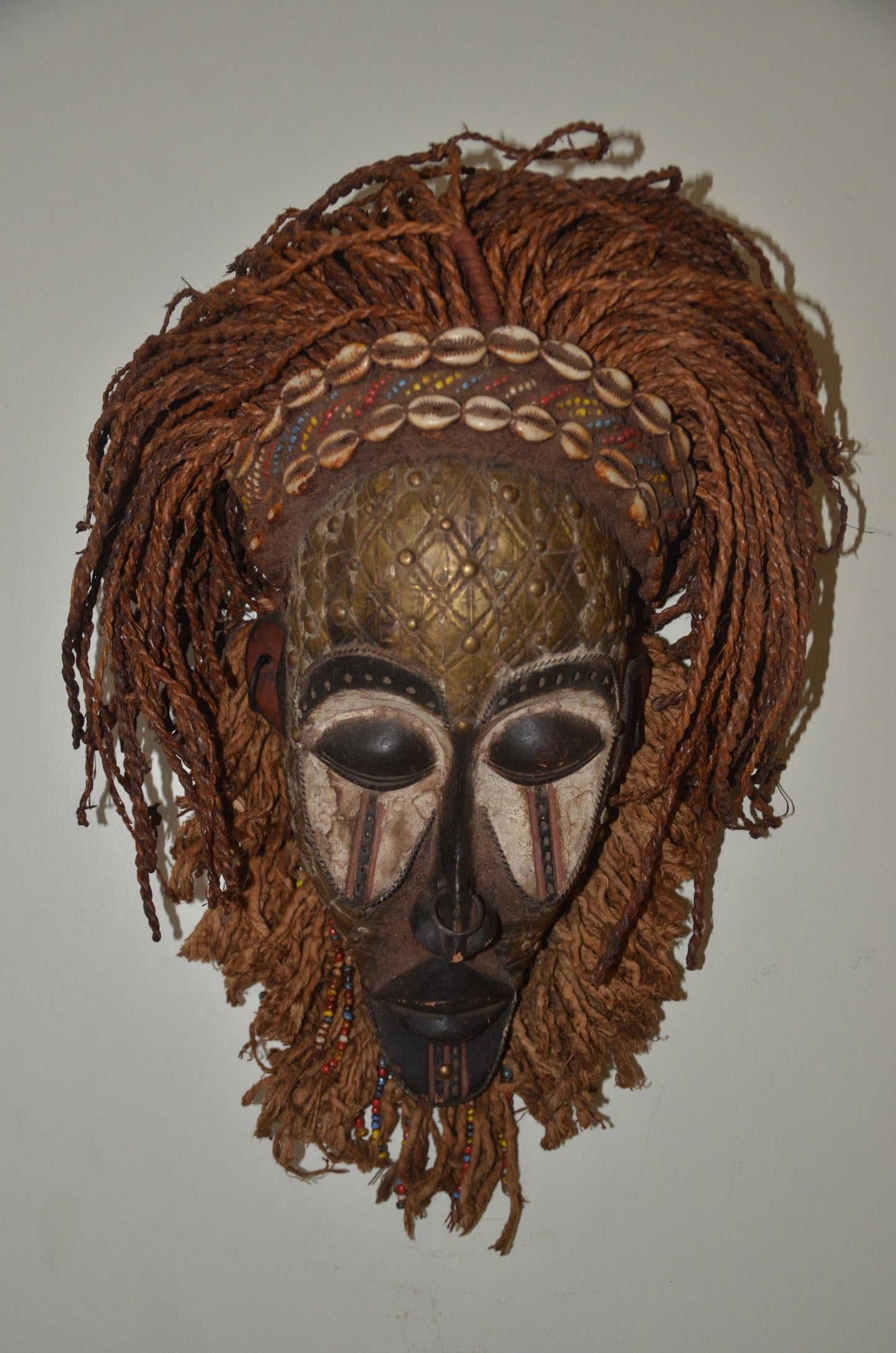 Chokwe Mwana Pwo Mask | Authentic African Power Figure | Hand-Carved Congolese Ritual Art
