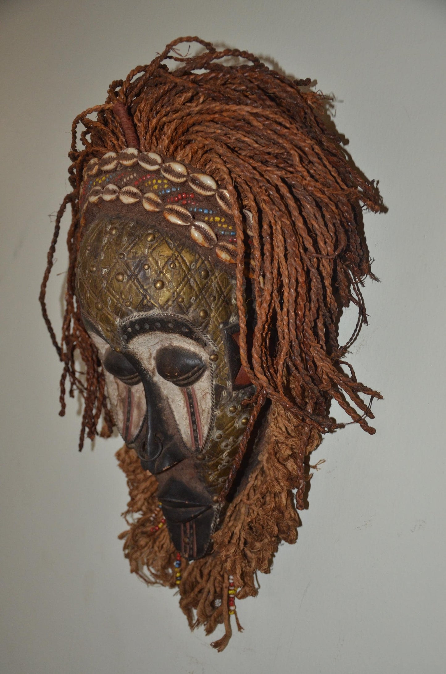 Chokwe Mwana Pwo Mask | Authentic African Power Figure | Hand-Carved Congolese Ritual Art