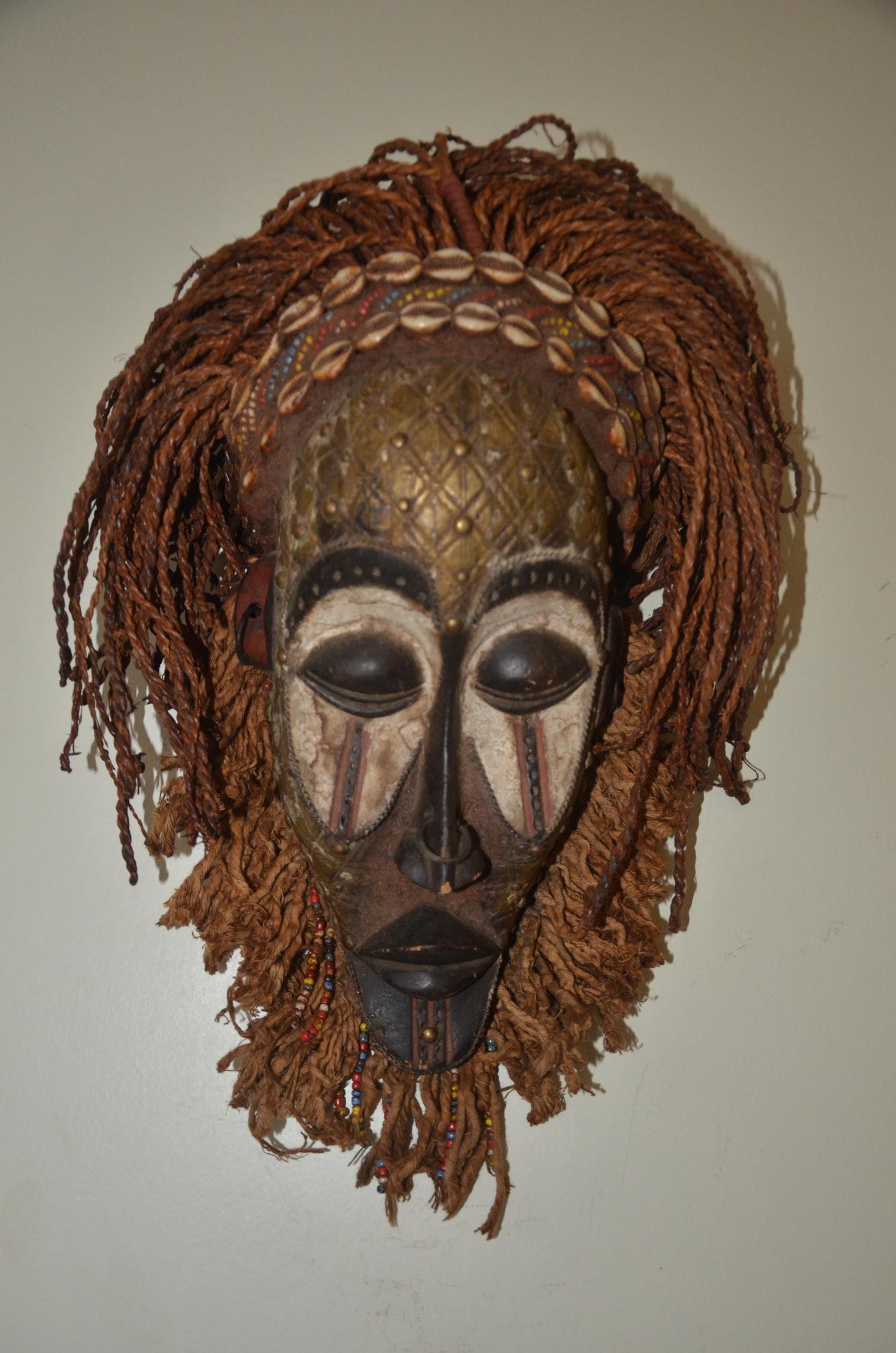 Chokwe Mwana Pwo Mask | Authentic African Power Figure | Hand-Carved Congolese Ritual Art
