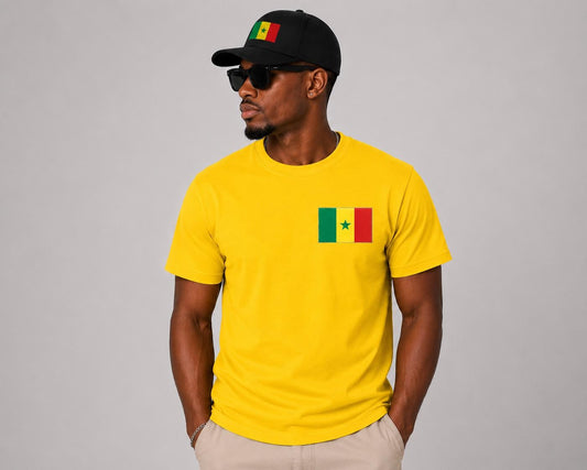 Senegal Football Shirt, Lions of Teranga Fan Shirt, Senegal Soccer Tee, African Football Supporter Shirt, Match Day Apparel Gift