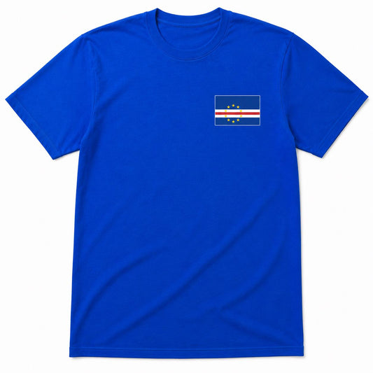 Cape Verde Football Shirt, Blue Sharks Fan Shirt, Cape Verde Soccer Tee, African Football Supporter Shirt
