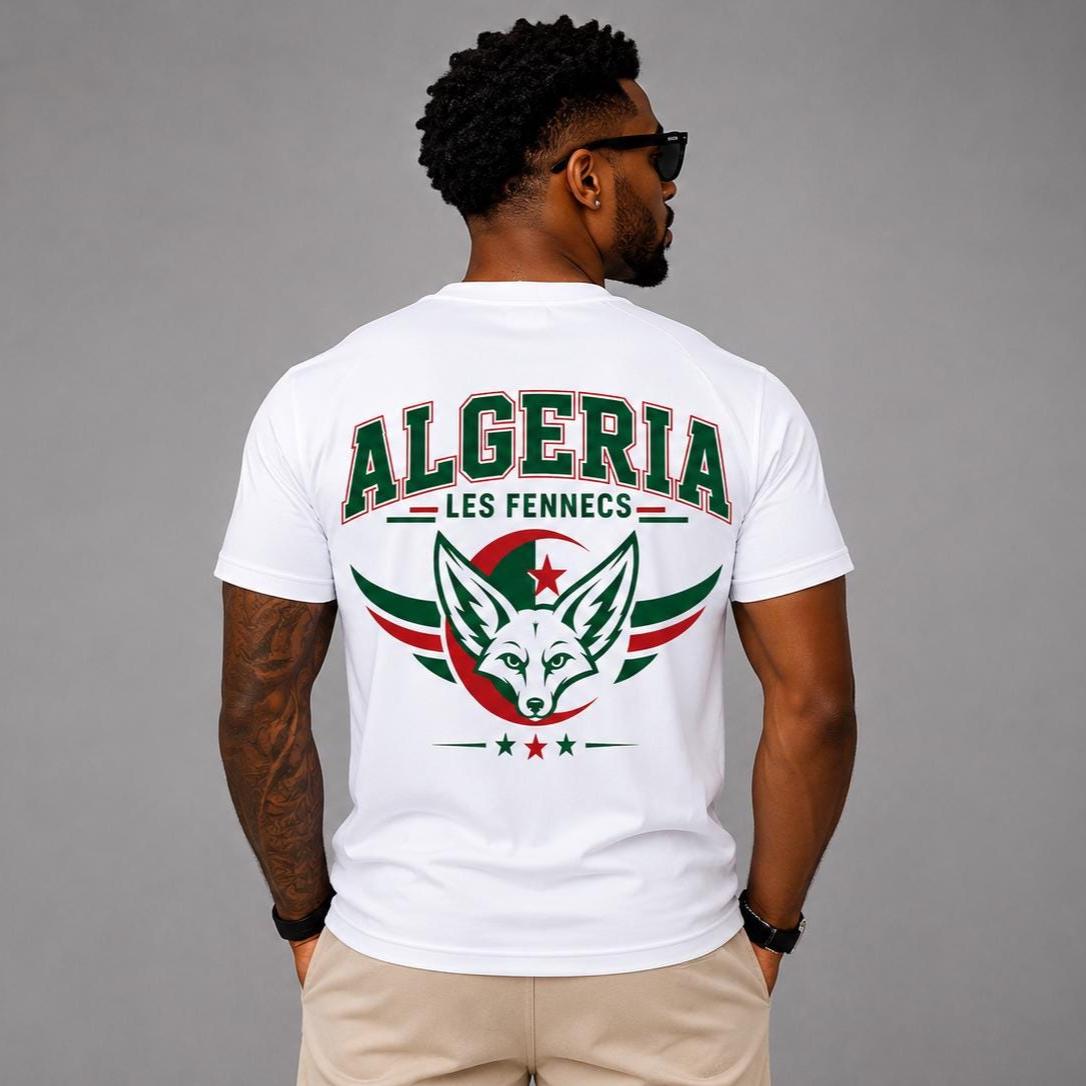 Algeria Football Jersey | Algeria Soccer Fan Shirt | Algeria Flag Jersey | Algerian Pride Shirt | Gift for Algerian Fans