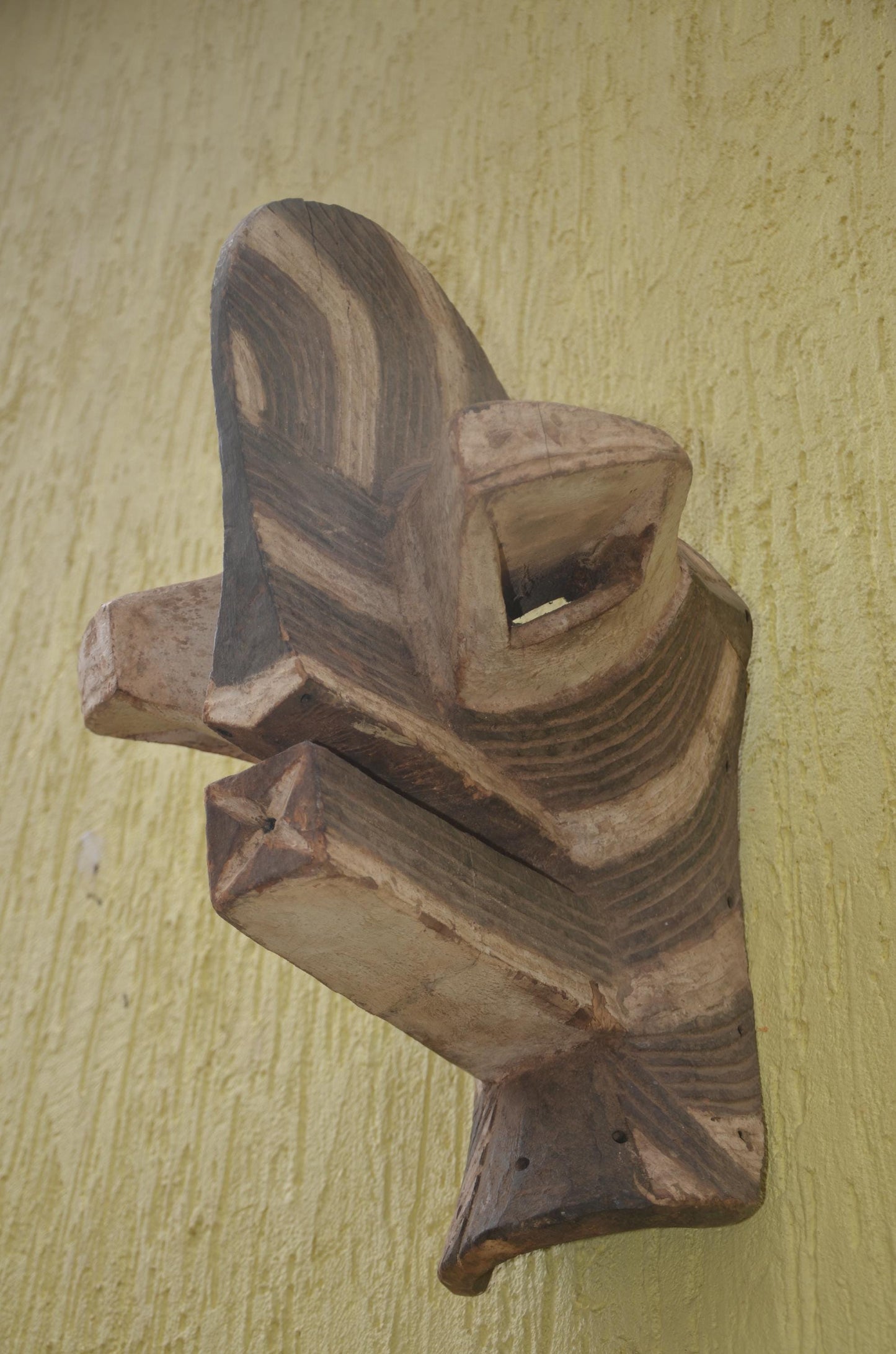 Authentic Songye Kifwebe Mask | Congolese Ceremonial Art | Tribal Wall Sculpture