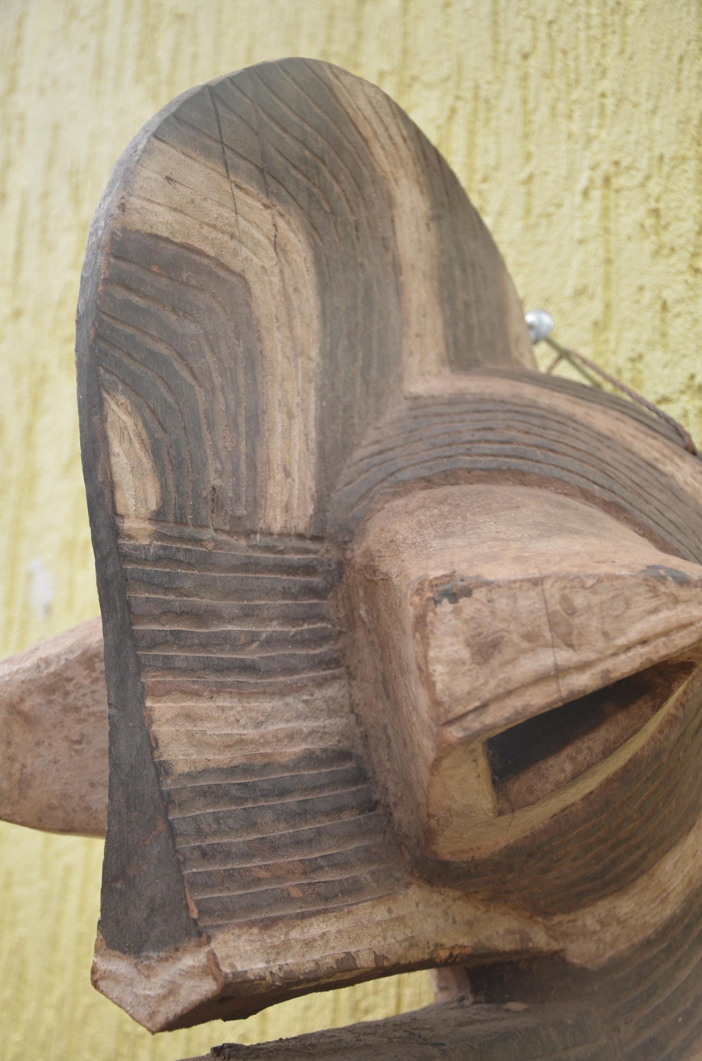 Authentic Songye Kifwebe Mask | Congolese Ceremonial Art | Tribal Wall Sculpture