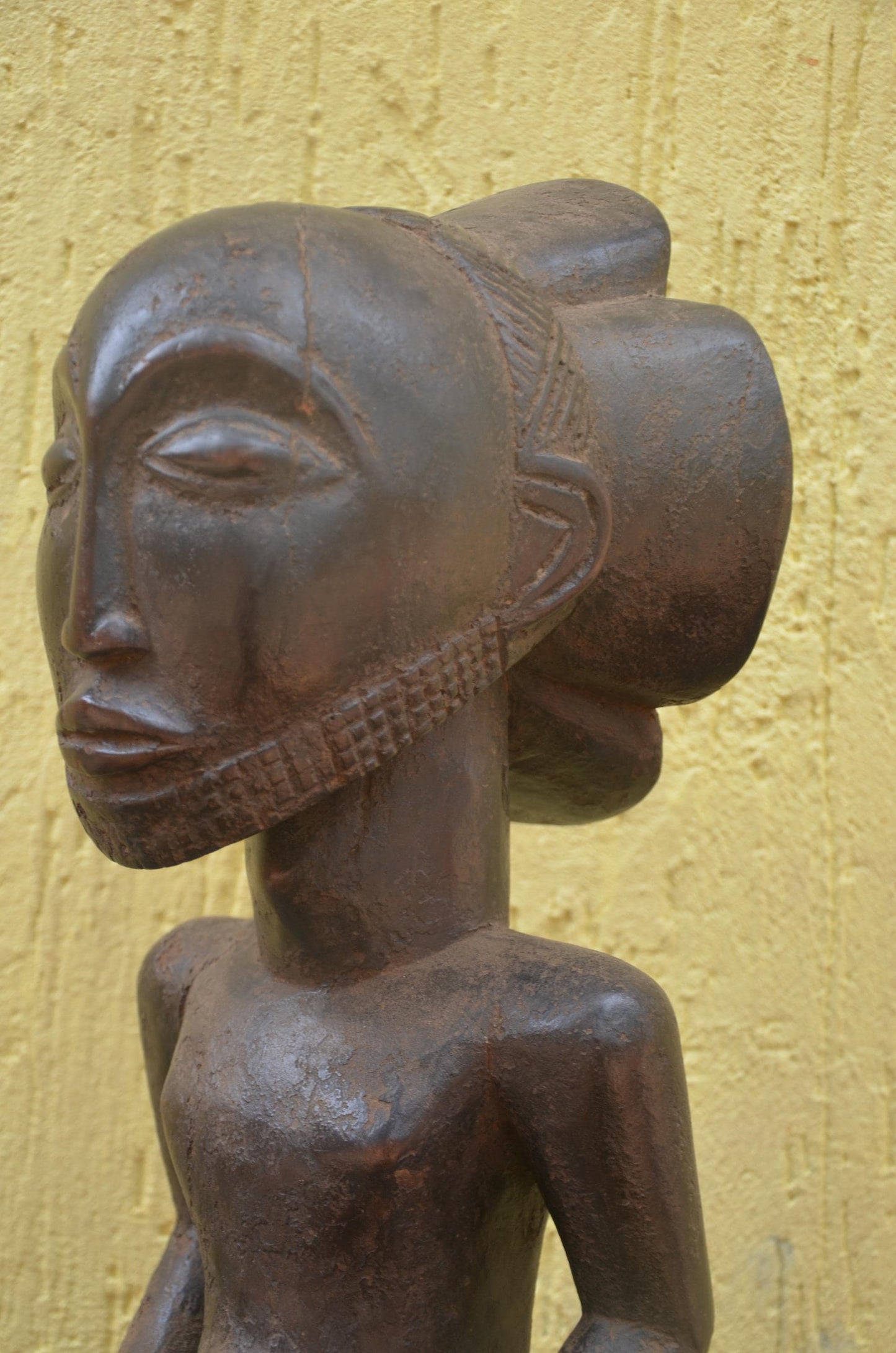 Hemba Singiti Ancestor Figure | Carved Wood Statue | DR Congo