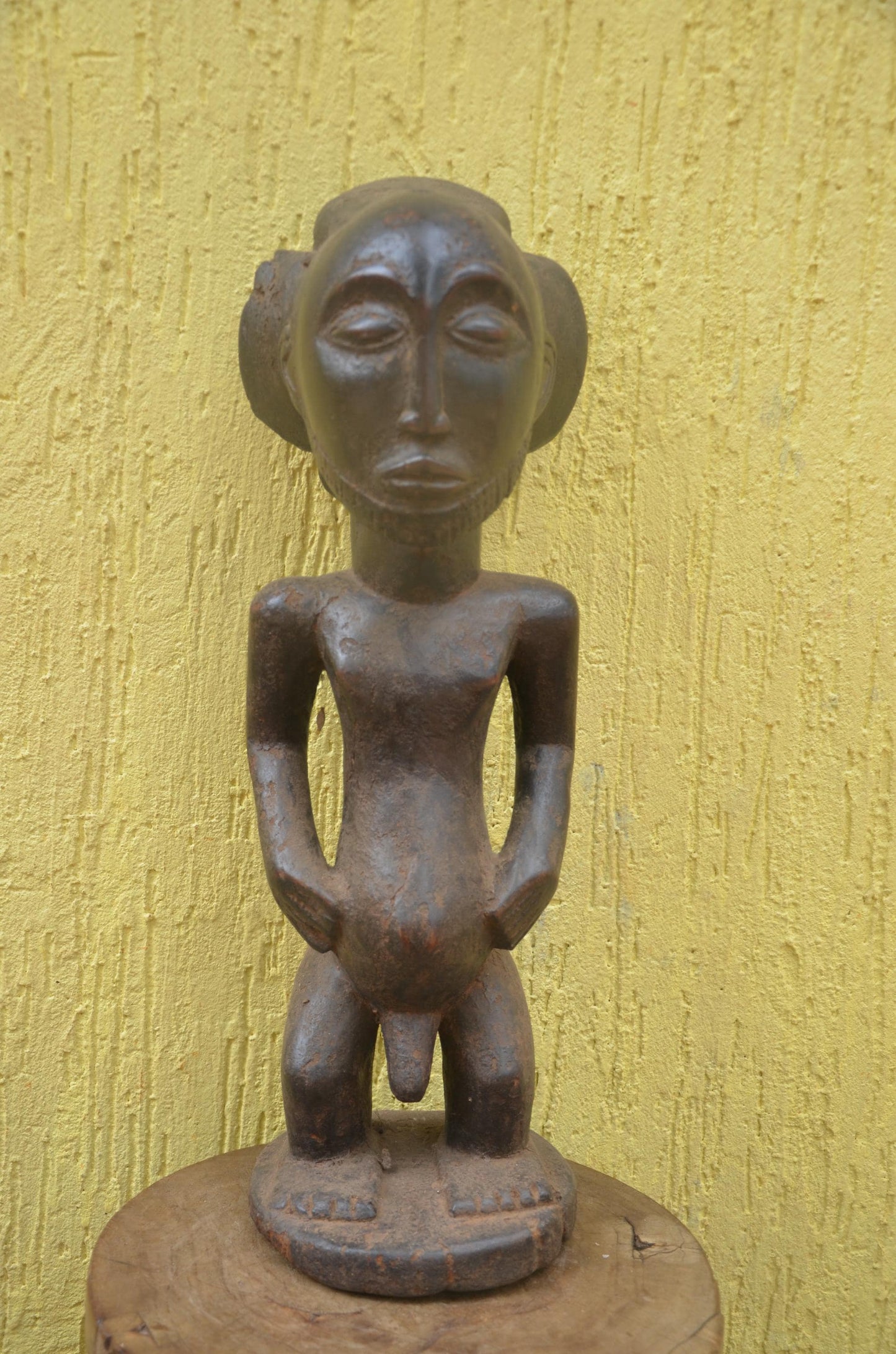 Hemba Singiti Ancestor Figure | Carved Wood Statue | DR Congo
