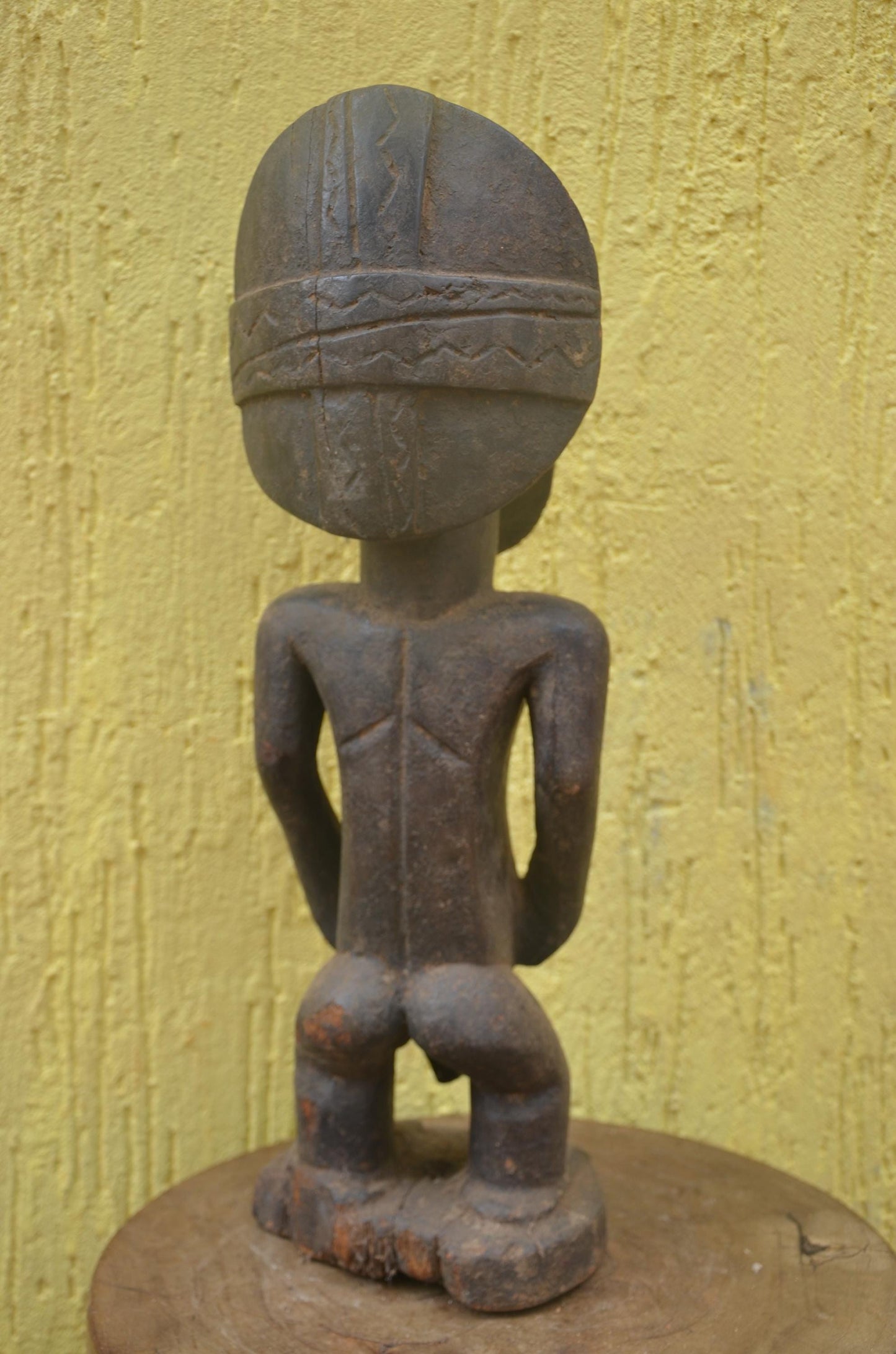 Hemba Singiti Ancestor Statue | Carved Wood Figure | Eastern Congo