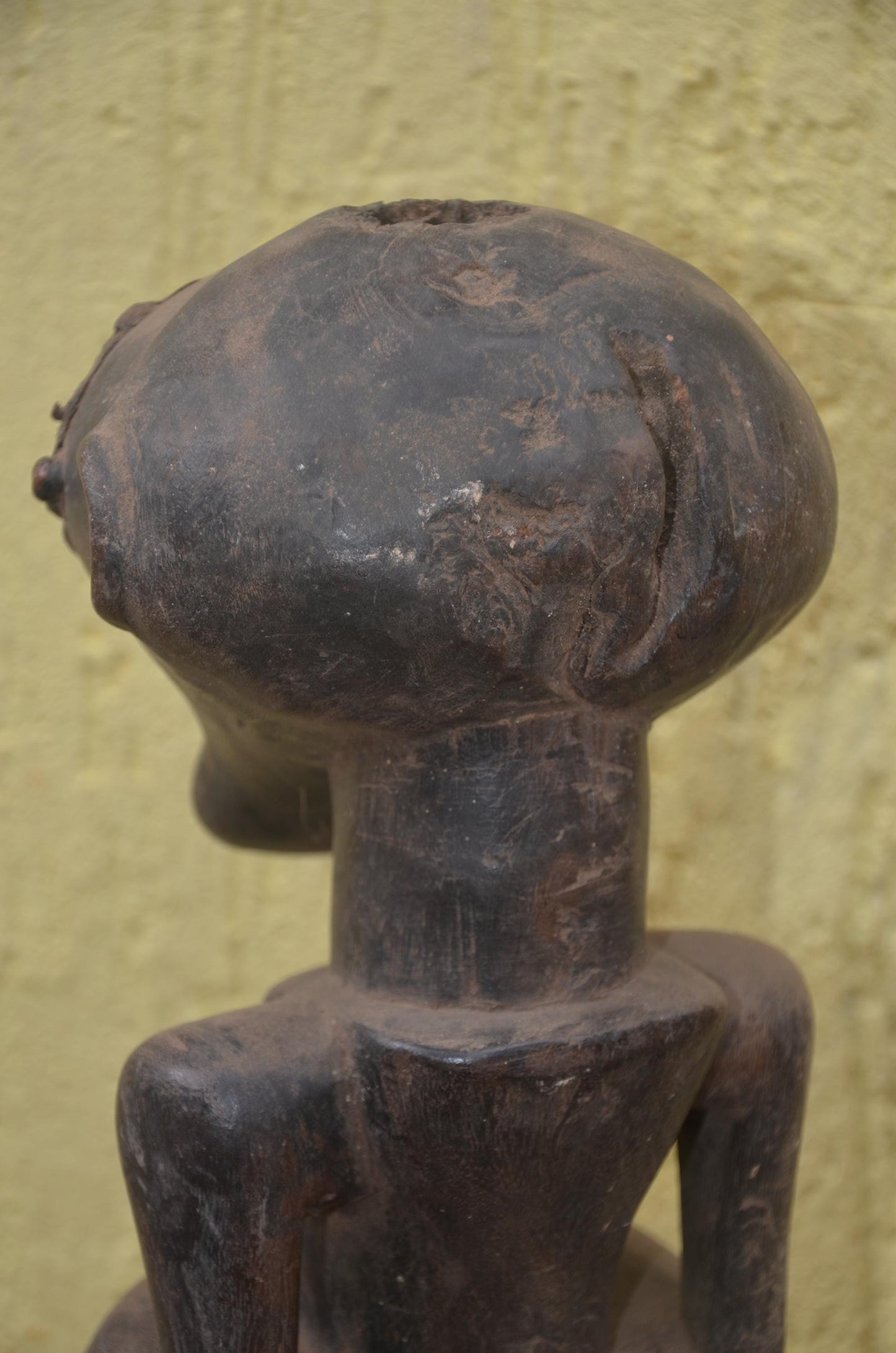 Songye Power Figure | Carved Wood Spirit Statue | Central Africa