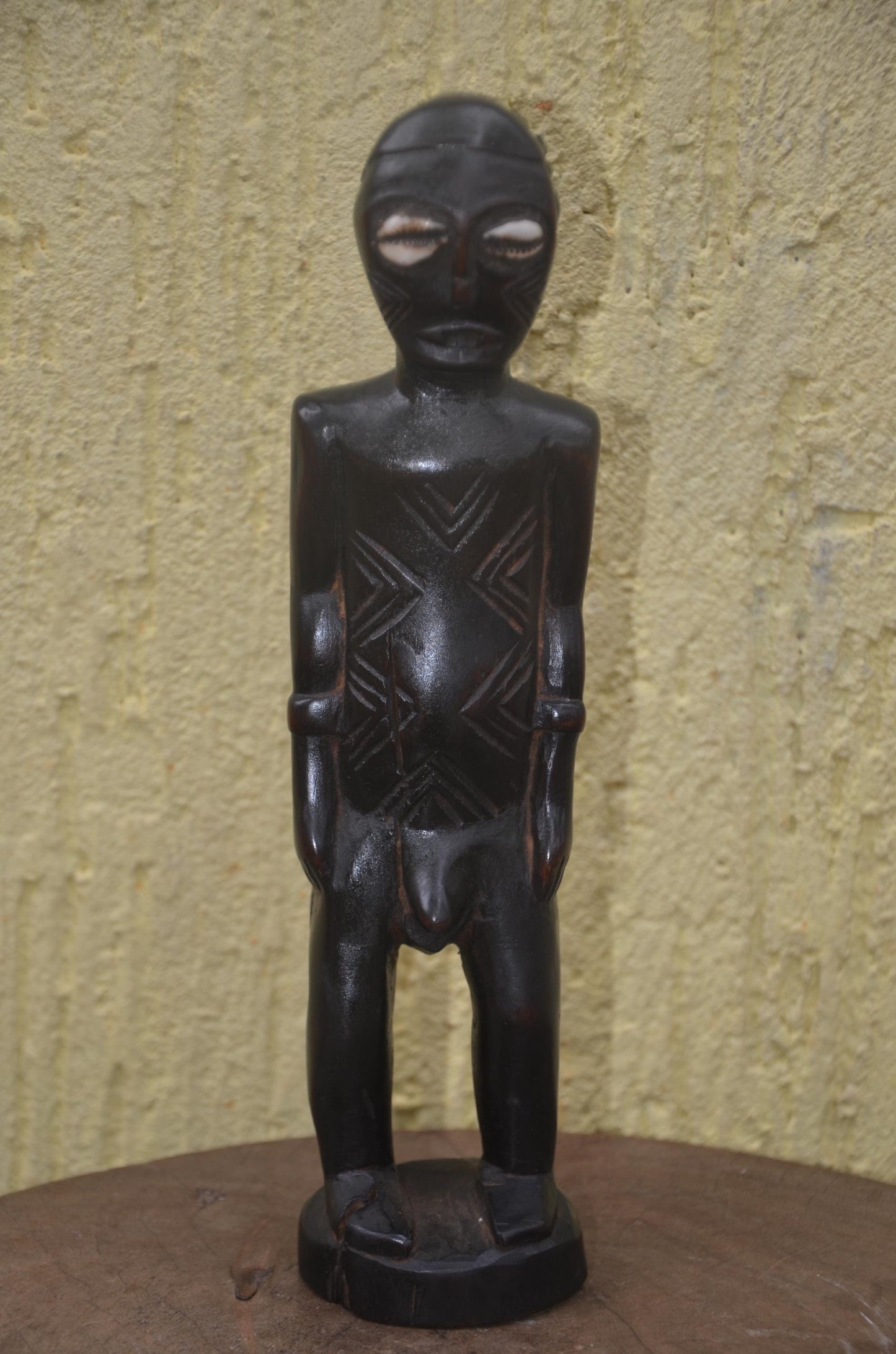 Lobi Fertility Statue | Hand-Carved African Tribal Art | Symbolic Wood Figurine