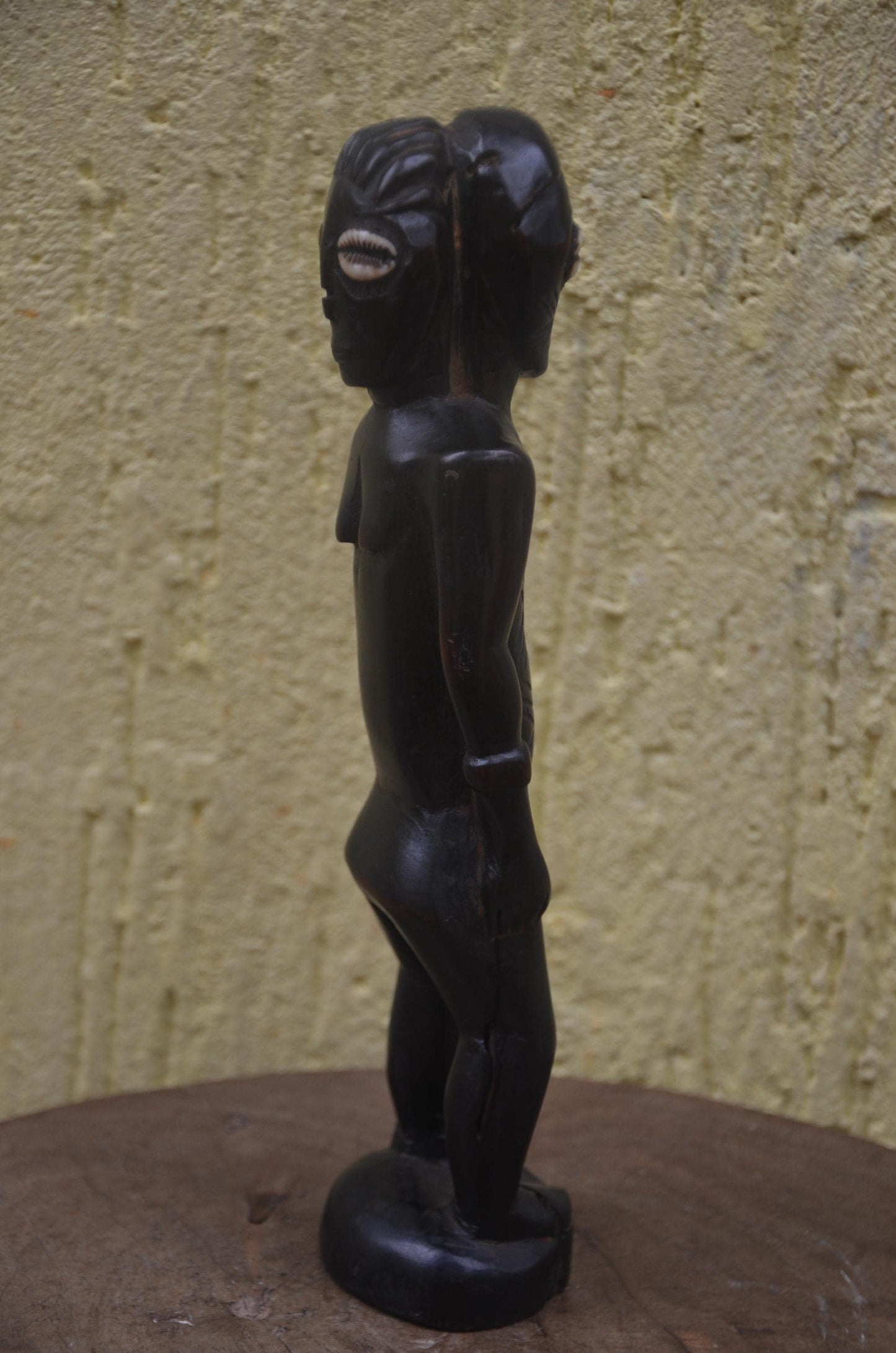 Lobi Fertility Statue | Hand-Carved African Tribal Art | Symbolic Wood Figurine