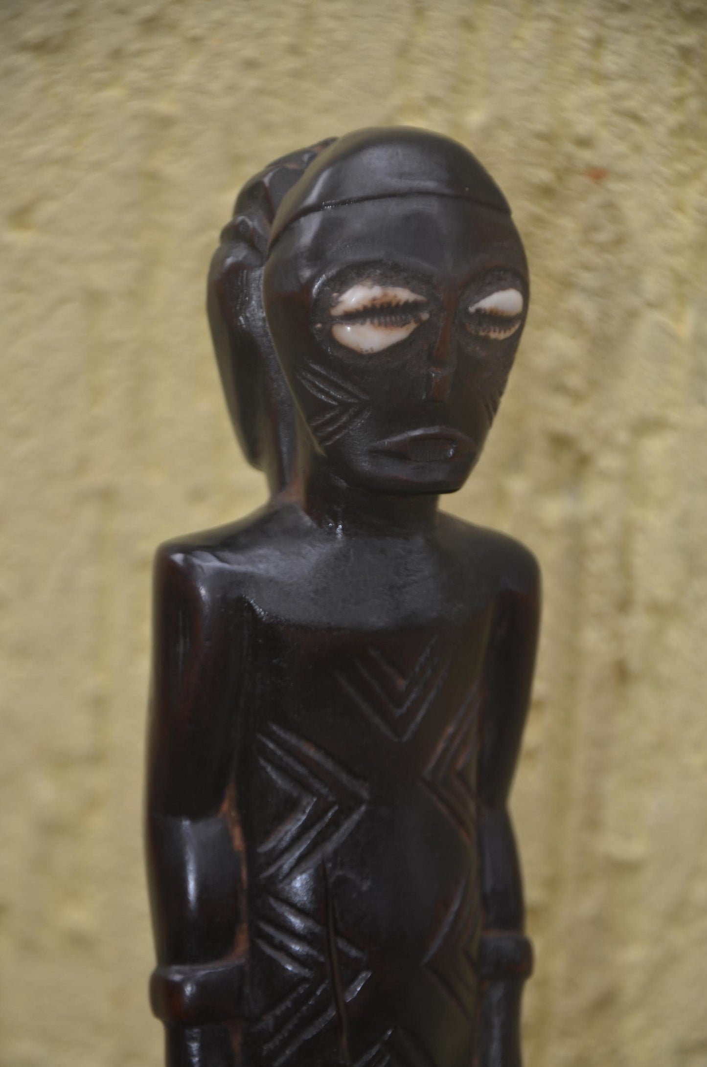 Lobi Fertility Statue | Hand-Carved African Tribal Art | Symbolic Wood Figurine