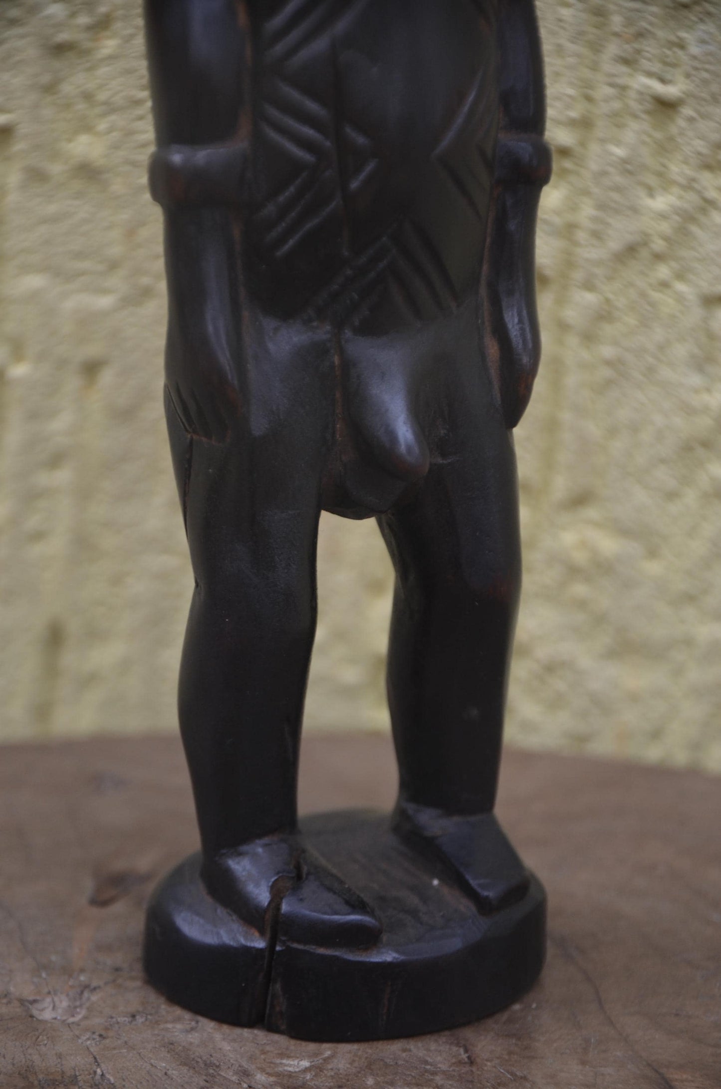 Lobi Fertility Statue | Hand-Carved African Tribal Art | Symbolic Wood Figurine