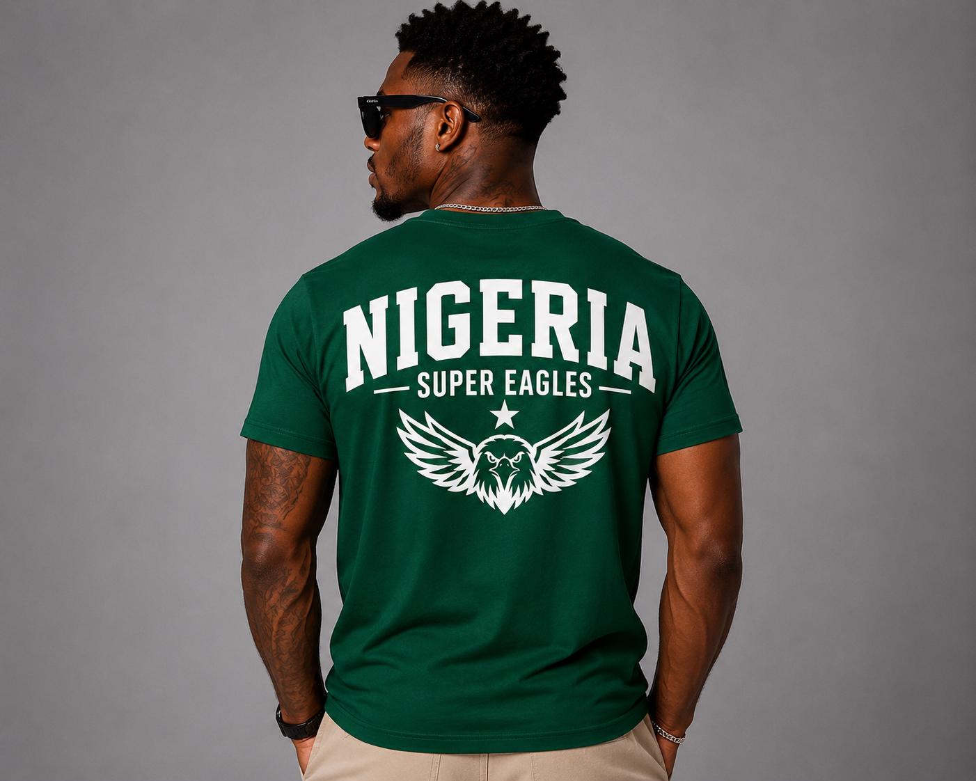Nigeria Football Shirt, Super Eagles Fan Shirt, Nigeria Soccer Tee, African Football Supporter Shirt, Match Day Apparel Gift