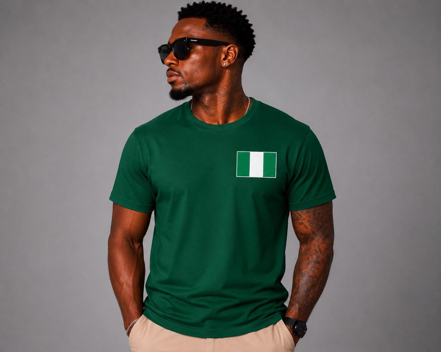 Nigeria Football Shirt, Super Eagles Fan Shirt, Nigeria Soccer Tee, African Football Supporter Shirt, Match Day Apparel Gift
