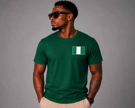 Nigeria Football Shirt, Super Eagles Fan Shirt, Nigeria Soccer Tee, African Football Supporter Shirt, Match Day Apparel Gift