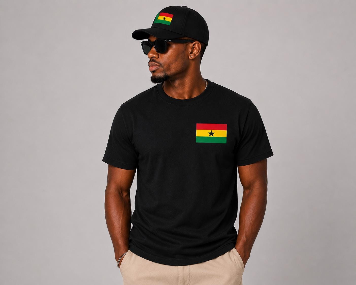 Ghana Football Shirt, Black Stars Fan Shirt, Ghana Soccer Tee, African Football Supporter Shirt, Match Day Apparel Gift