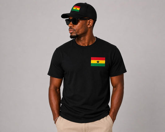 Ghana Football Shirt, Black Stars Fan Shirt, Ghana Soccer Tee, African Football Supporter Shirt, Match Day Apparel Gift