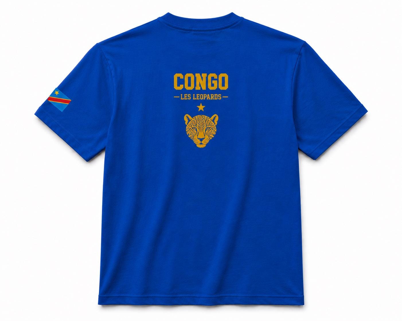 DR Congo Leopards T-Shirt | Congo Supporter Shirt | DRC Football Fan Apparel | African Heritage Shirt | Congo Les Léopards Gift