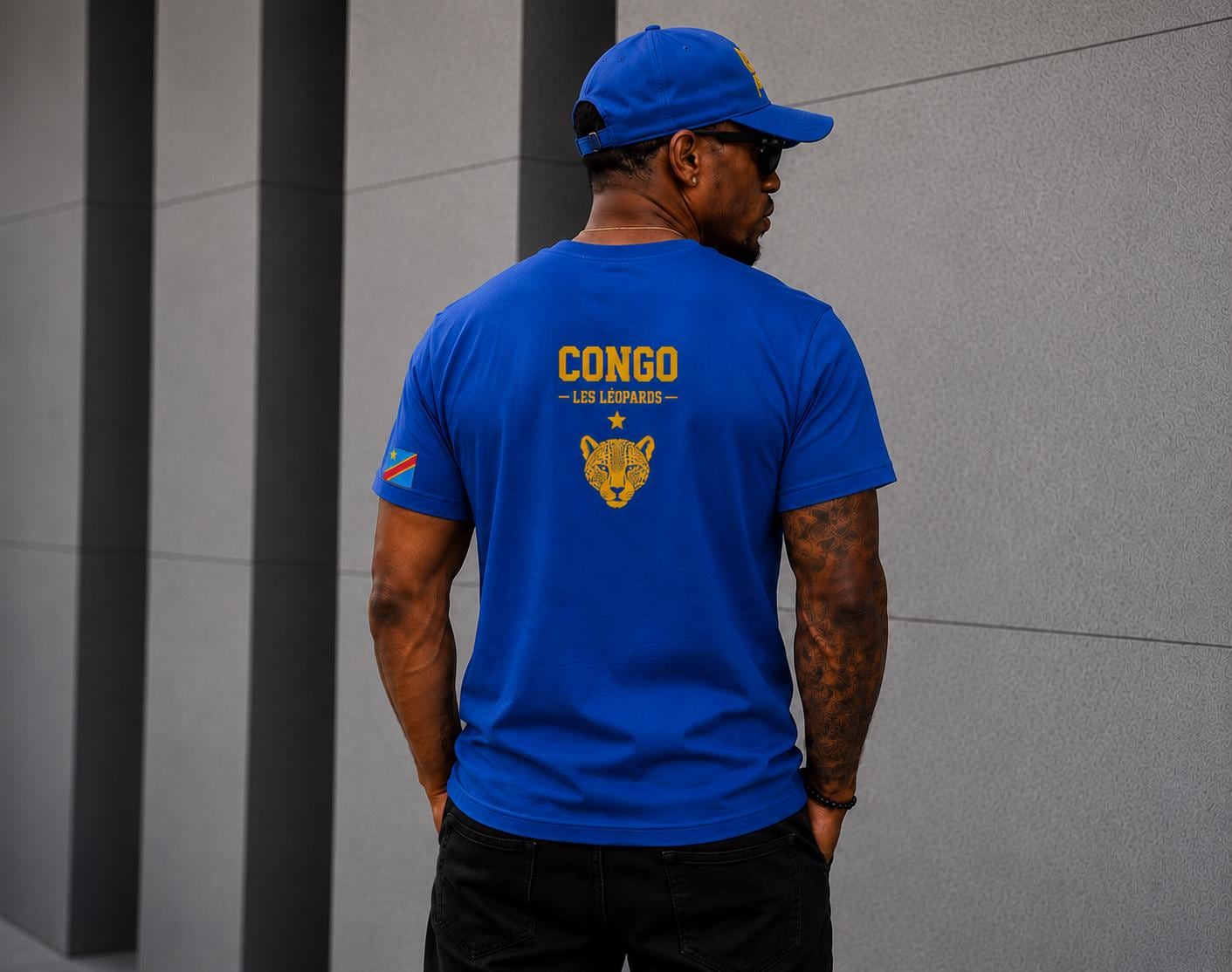 DR Congo Leopards T-Shirt | Congo Supporter Shirt | DRC Football Fan Apparel | African Heritage Shirt | Congo Les Léopards Gift