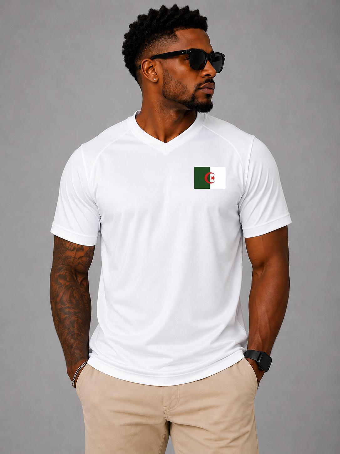 Algeria Football Jersey | Algeria Soccer Fan Shirt | Algeria Flag Jersey | Algerian Pride Shirt | Gift for Algerian Fans