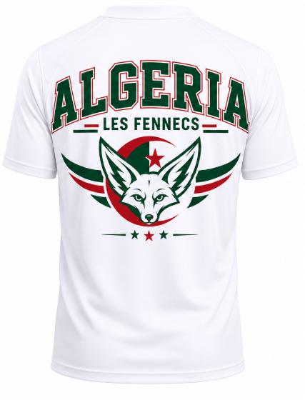Algeria Football Jersey | Algeria Soccer Fan Shirt | Algeria Flag Jersey | Algerian Pride Shirt | Gift for Algerian Fans