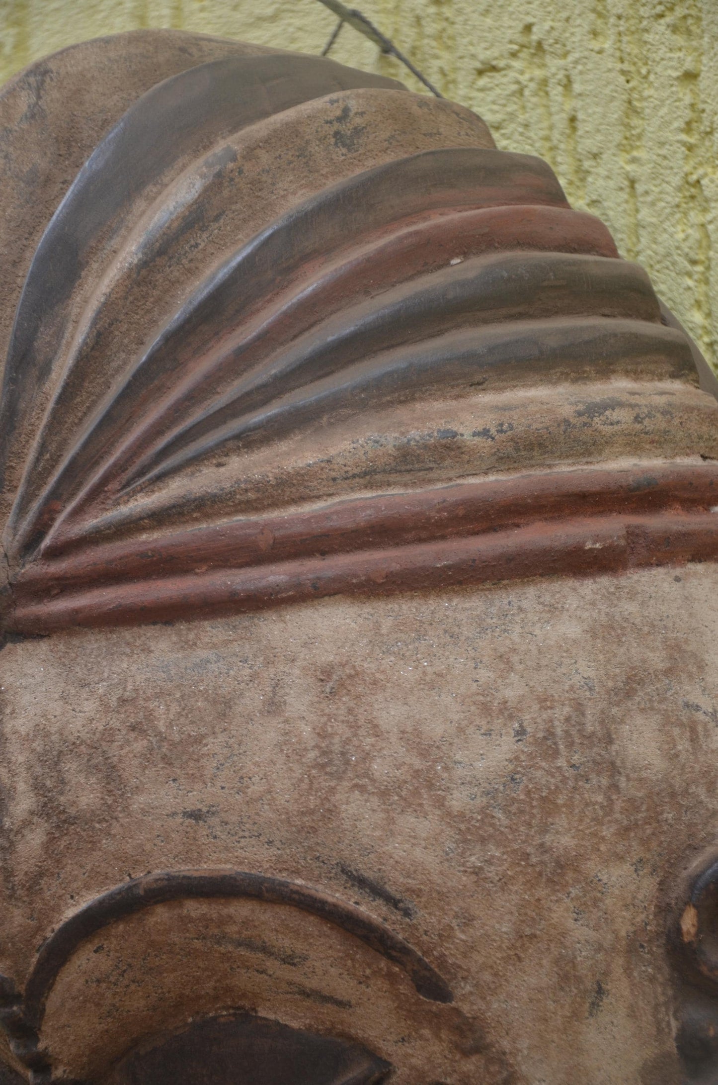 Punu Okuyi Mask | Authentic Gabonese Art | Large Ceremonial Ancestral Sculpture