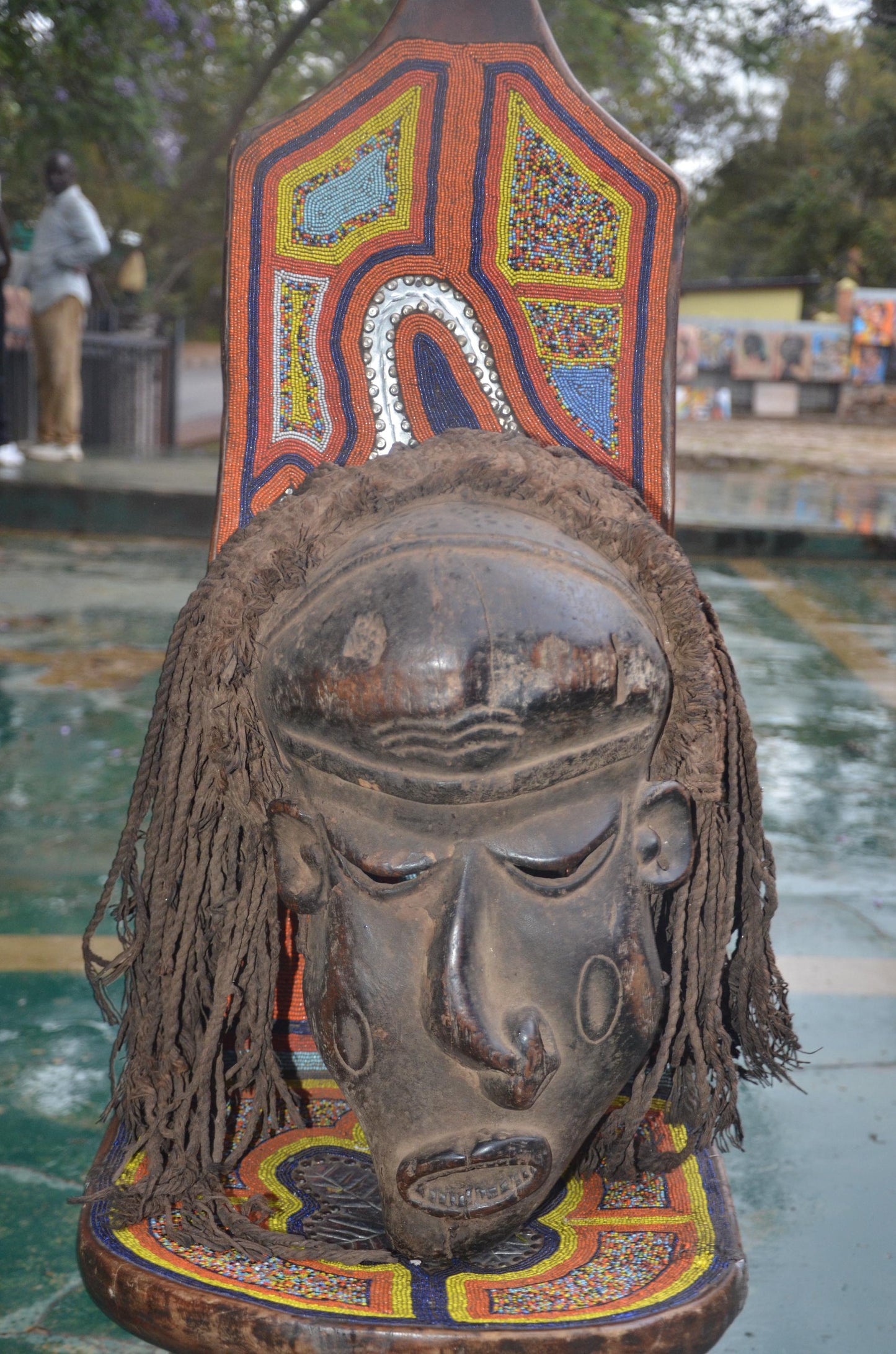 Chokwe Mwana Pwo Mask | Carved Wood Ancestor Art | Central Africa