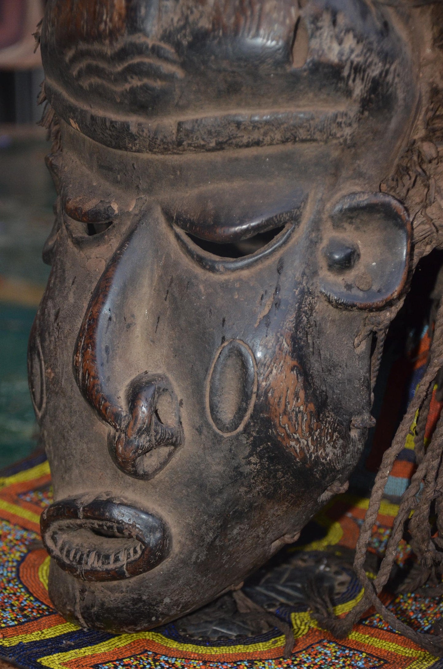 Chokwe Mwana Pwo Mask | Carved Wood Ancestor Art | Central Africa