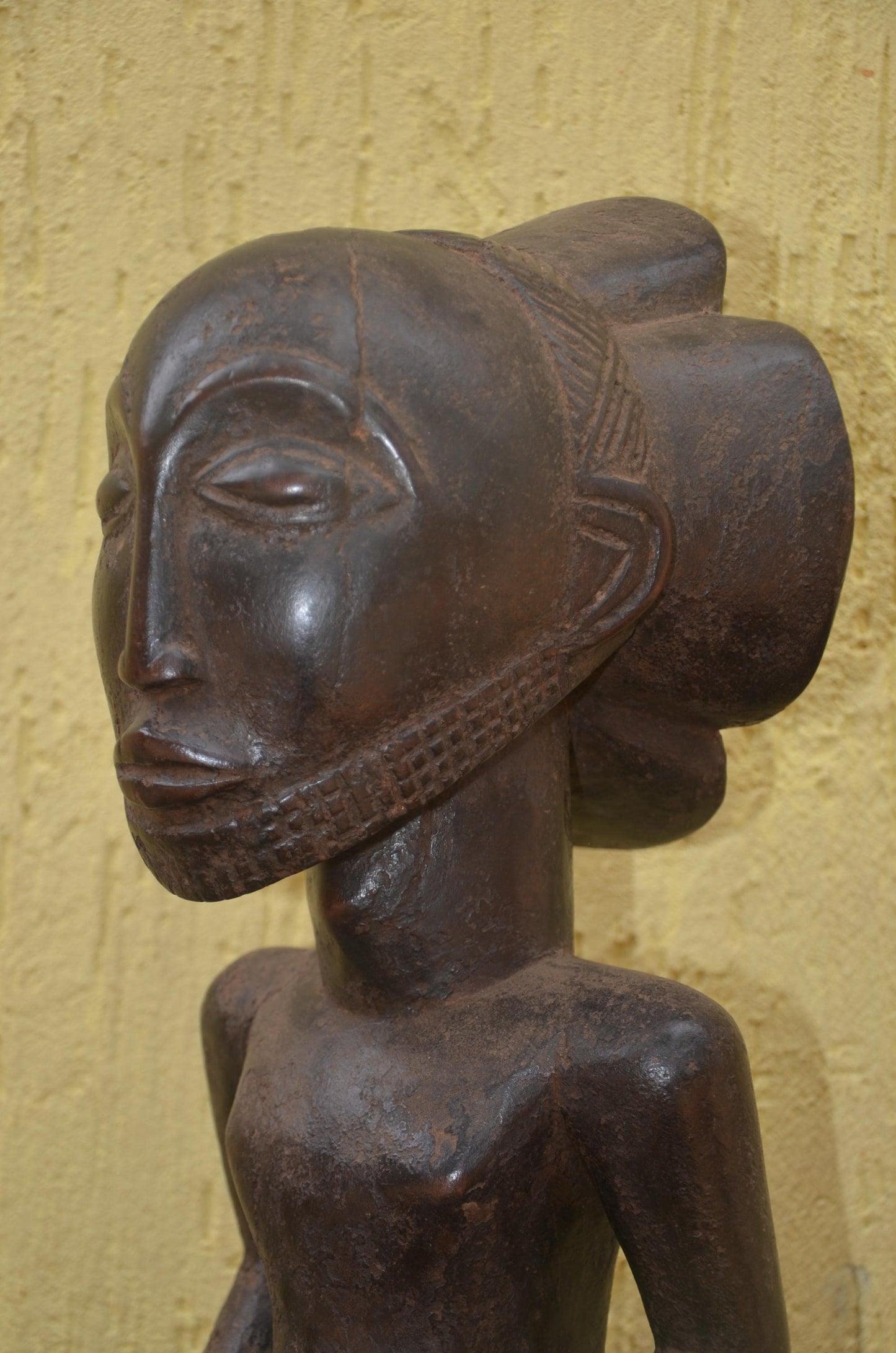 Hemba Singiti Ancestor Figure | Carved Wood Statue | DR Congo