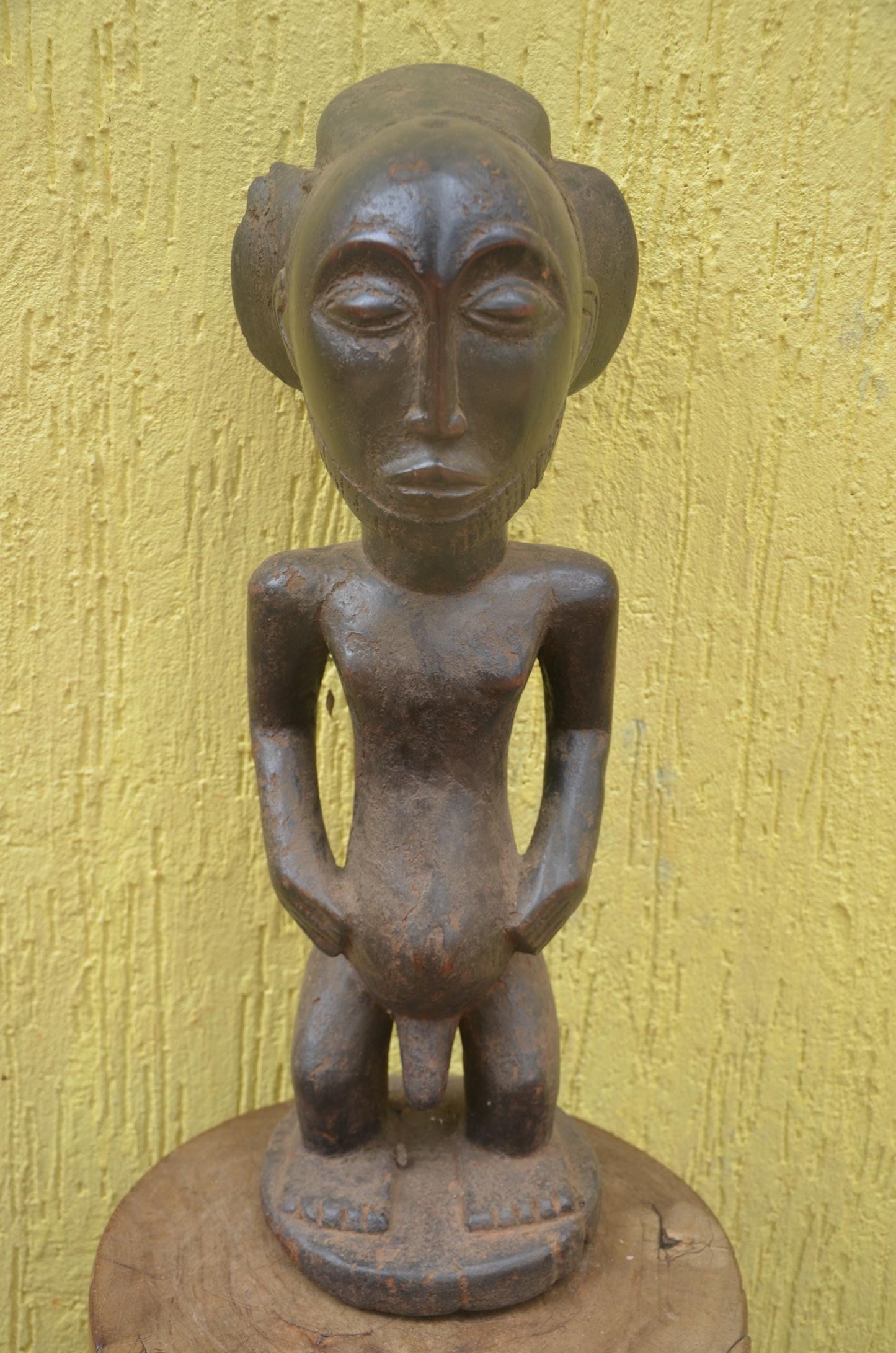 Hemba Singiti Ancestor Figure | Carved Wood Statue | DR Congo