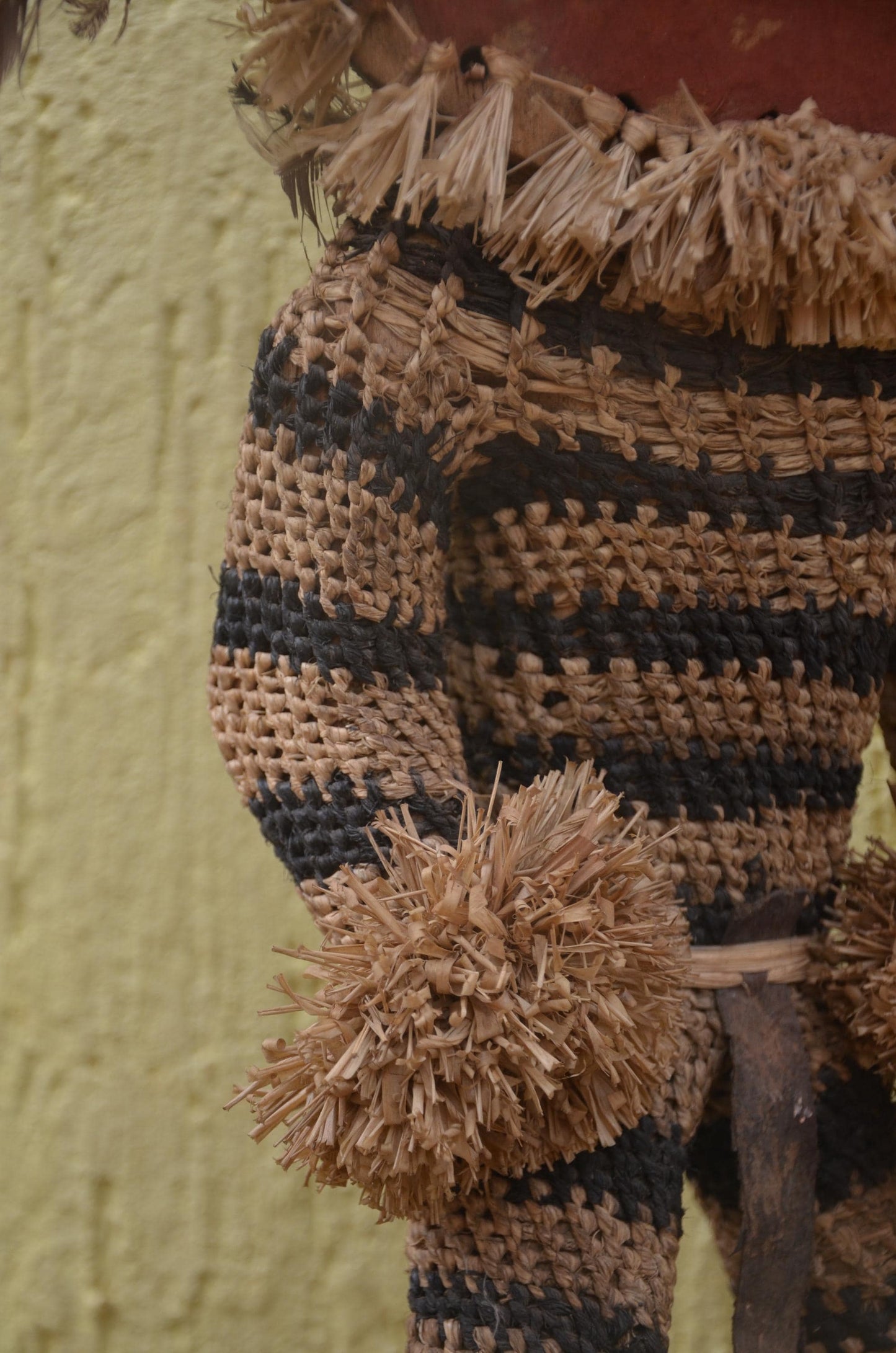 Pende Minganji Dancer Doll | Carved Wood Masquerade Figure | Congo