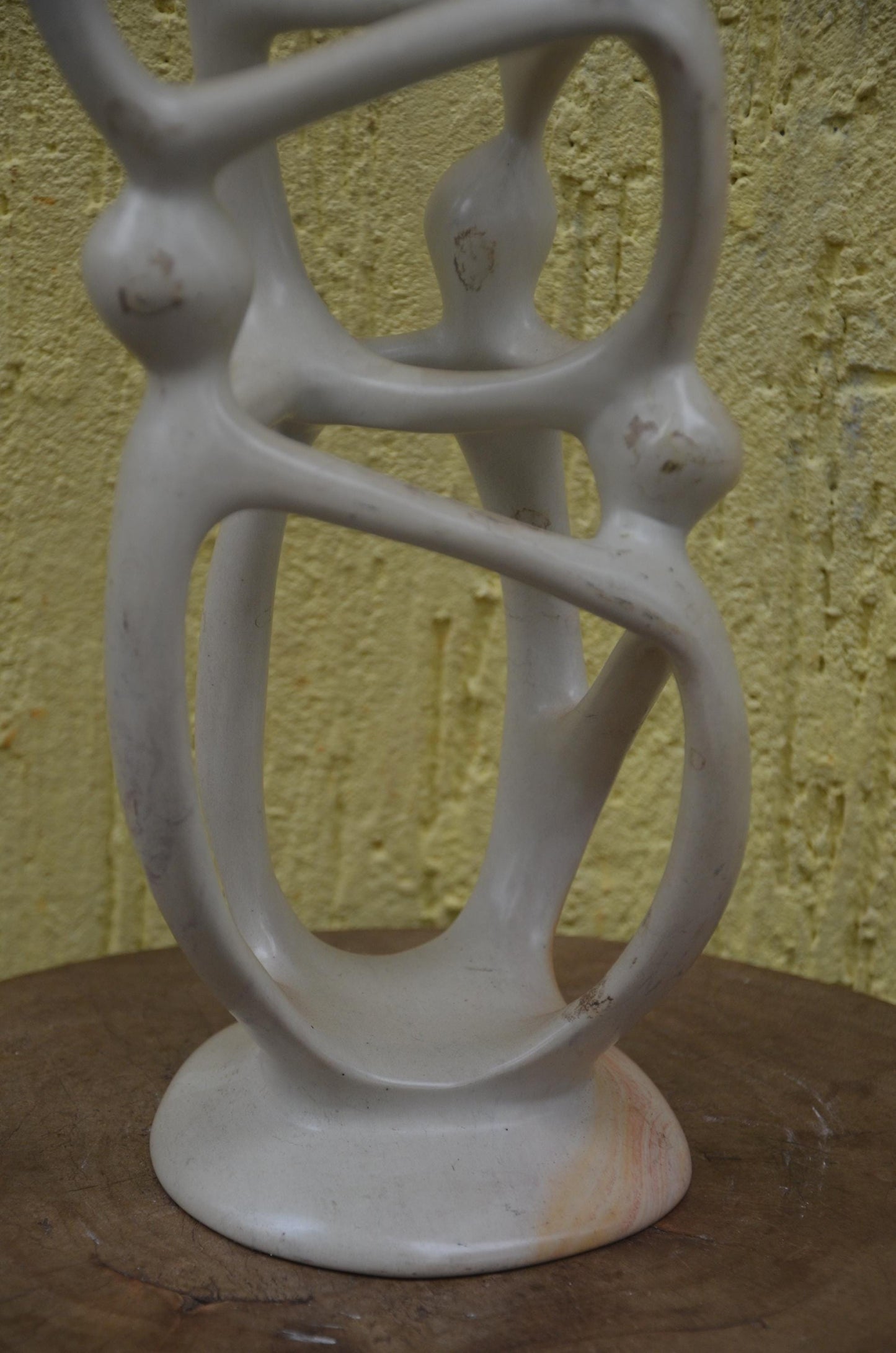 Family Tree Sculpture | Hand-Carved African Soapstone | Unity & Ancestral Decor