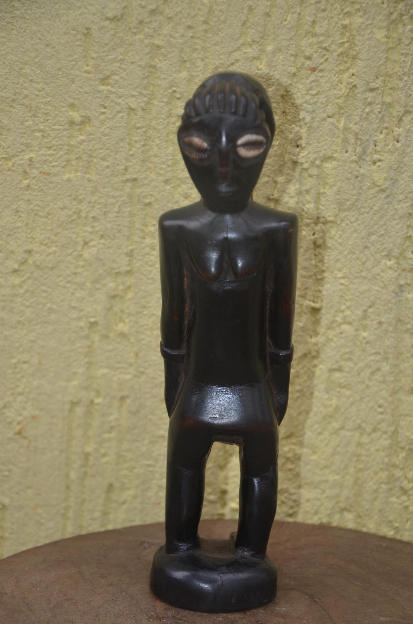 Lobi Fertility Statue | Hand-Carved African Tribal Art | Symbolic Wood Figurine