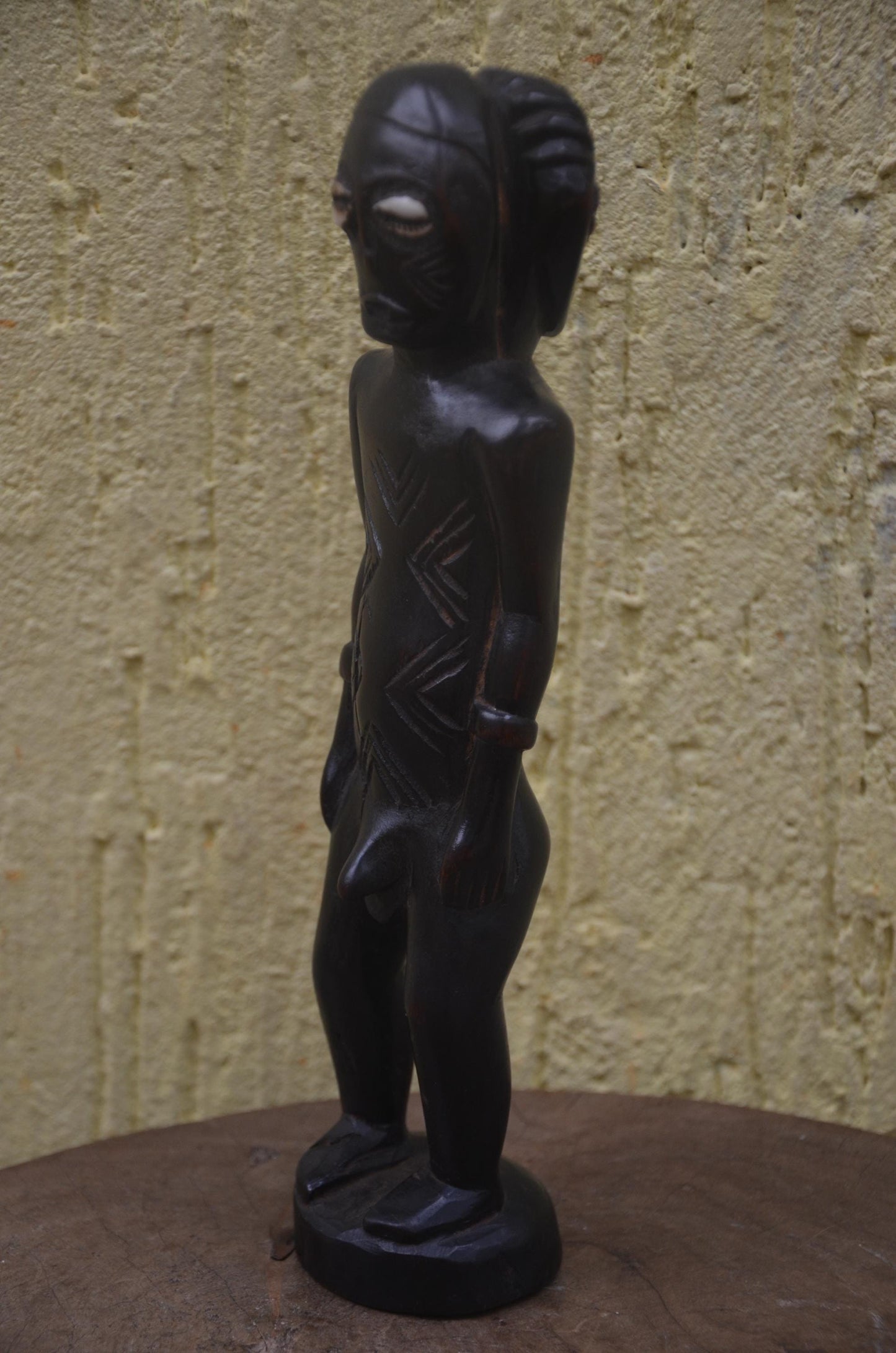 Lobi Fertility Statue | Hand-Carved African Tribal Art | Symbolic Wood Figurine